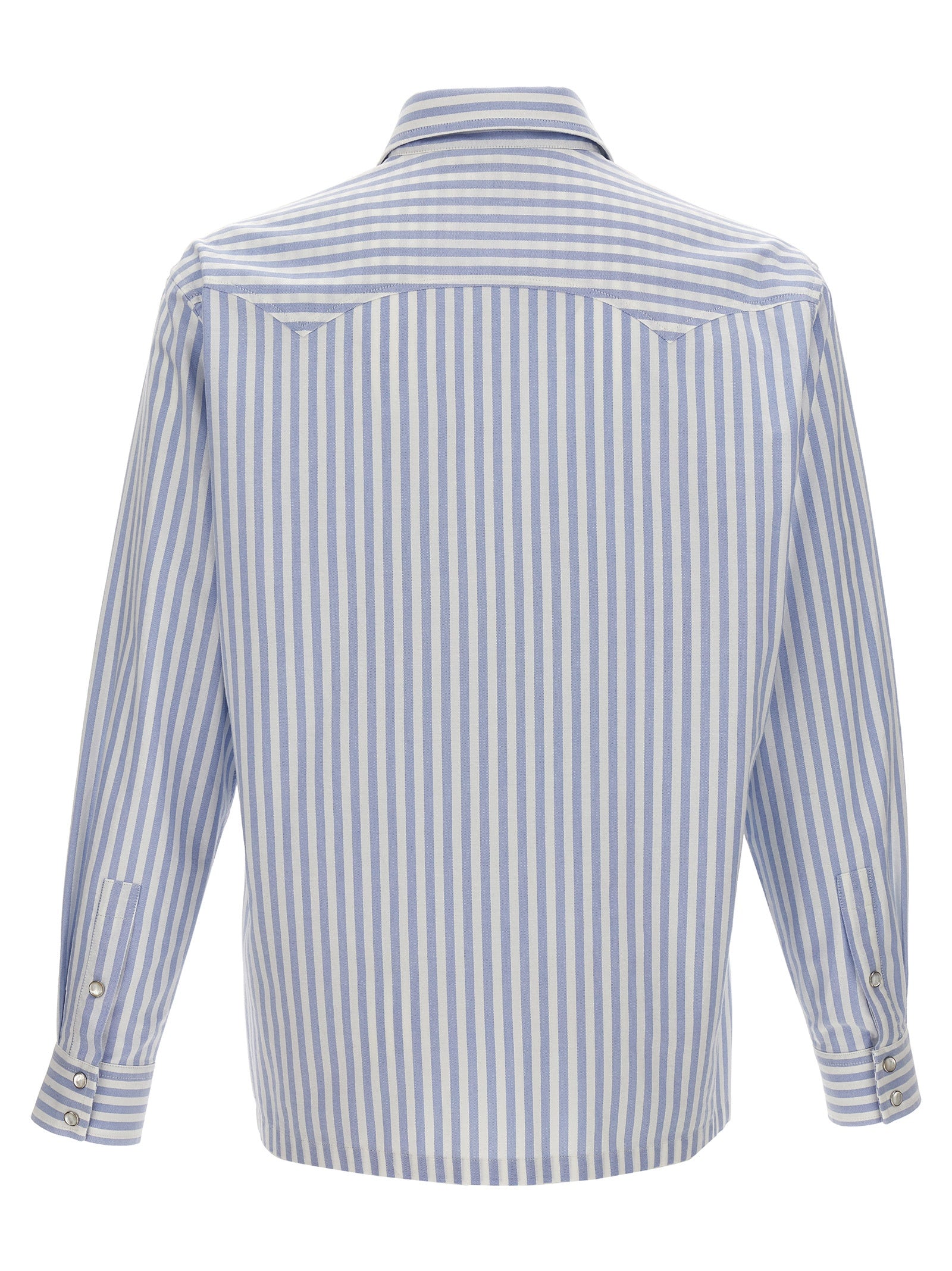 Palm Angels 'Monogram Striped' Shirt