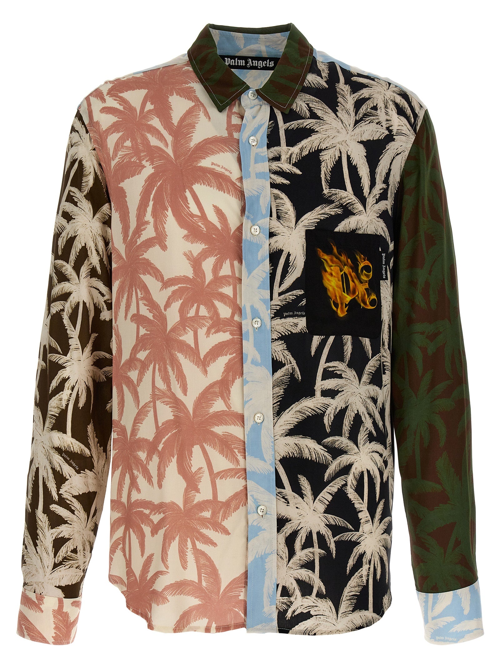 Palm Angels 'Patchwork Palms' Shirt