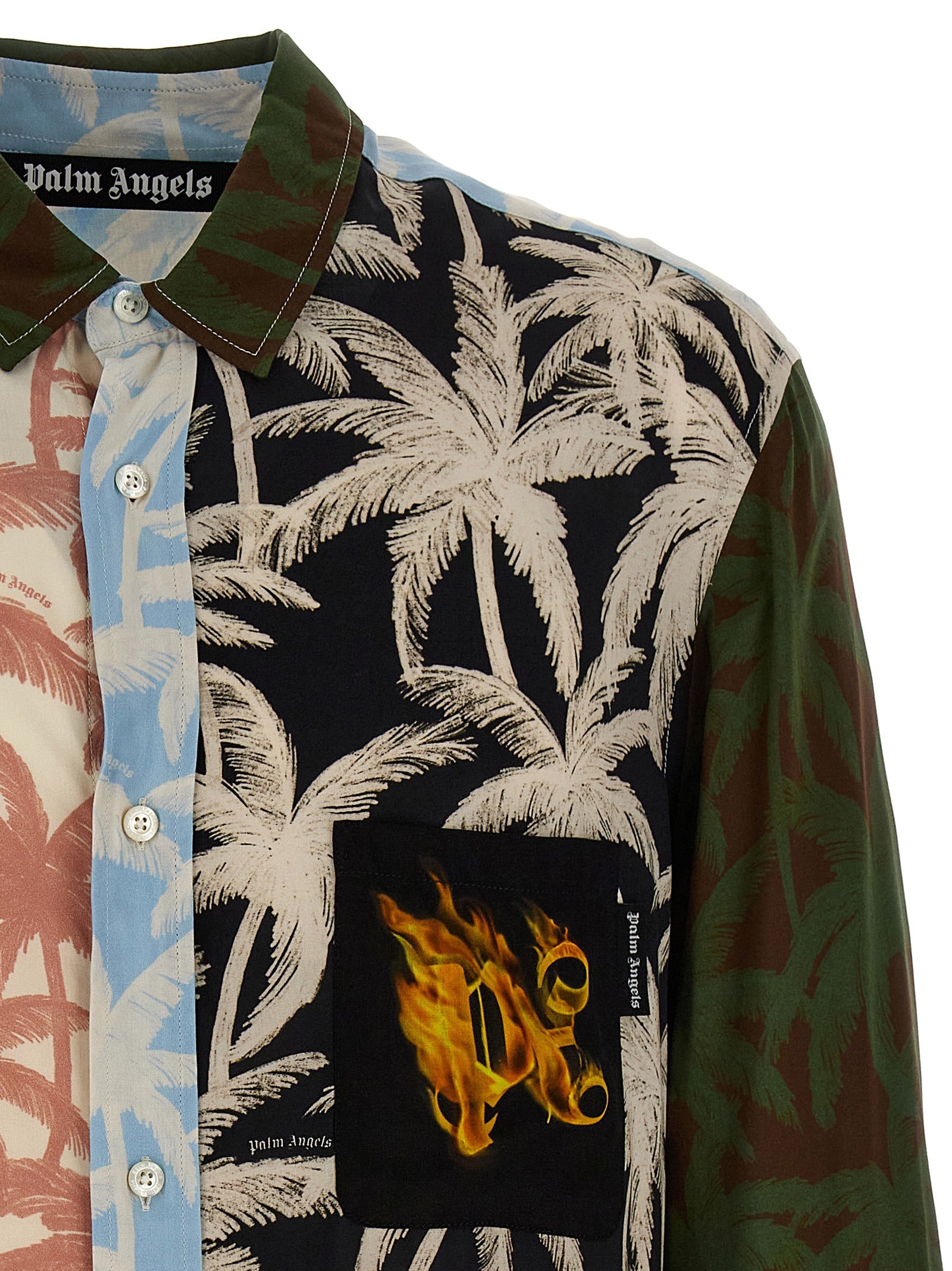 Palm Angels 'Patchwork Palms' Shirt