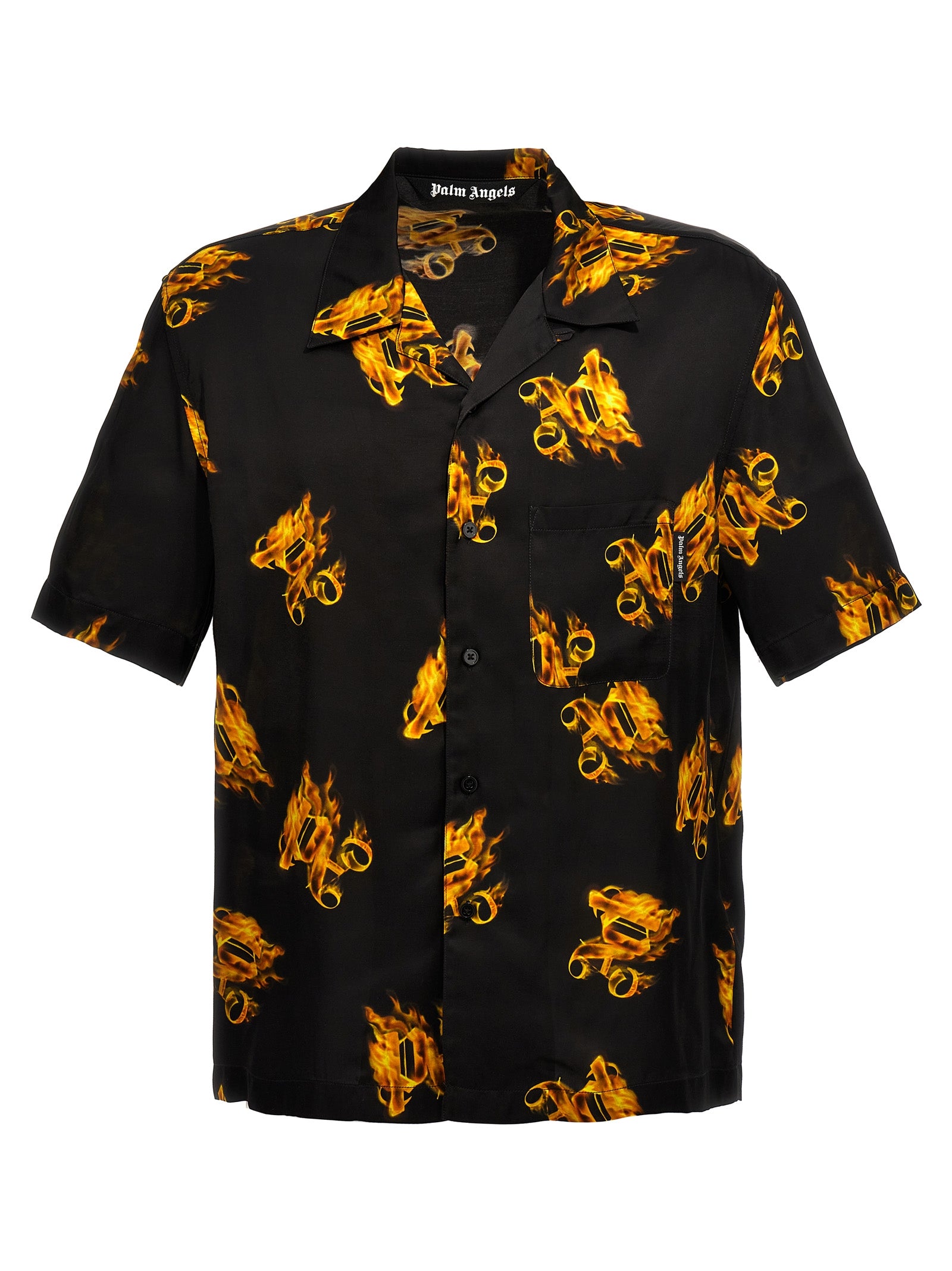 Palm Angels 'Burning Monogram' Shirt