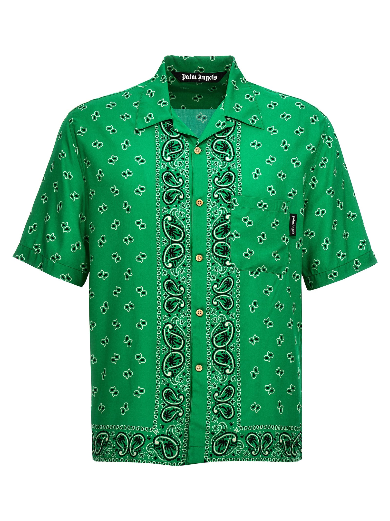 Palm Angels 'Paisley Bowling' Shirt