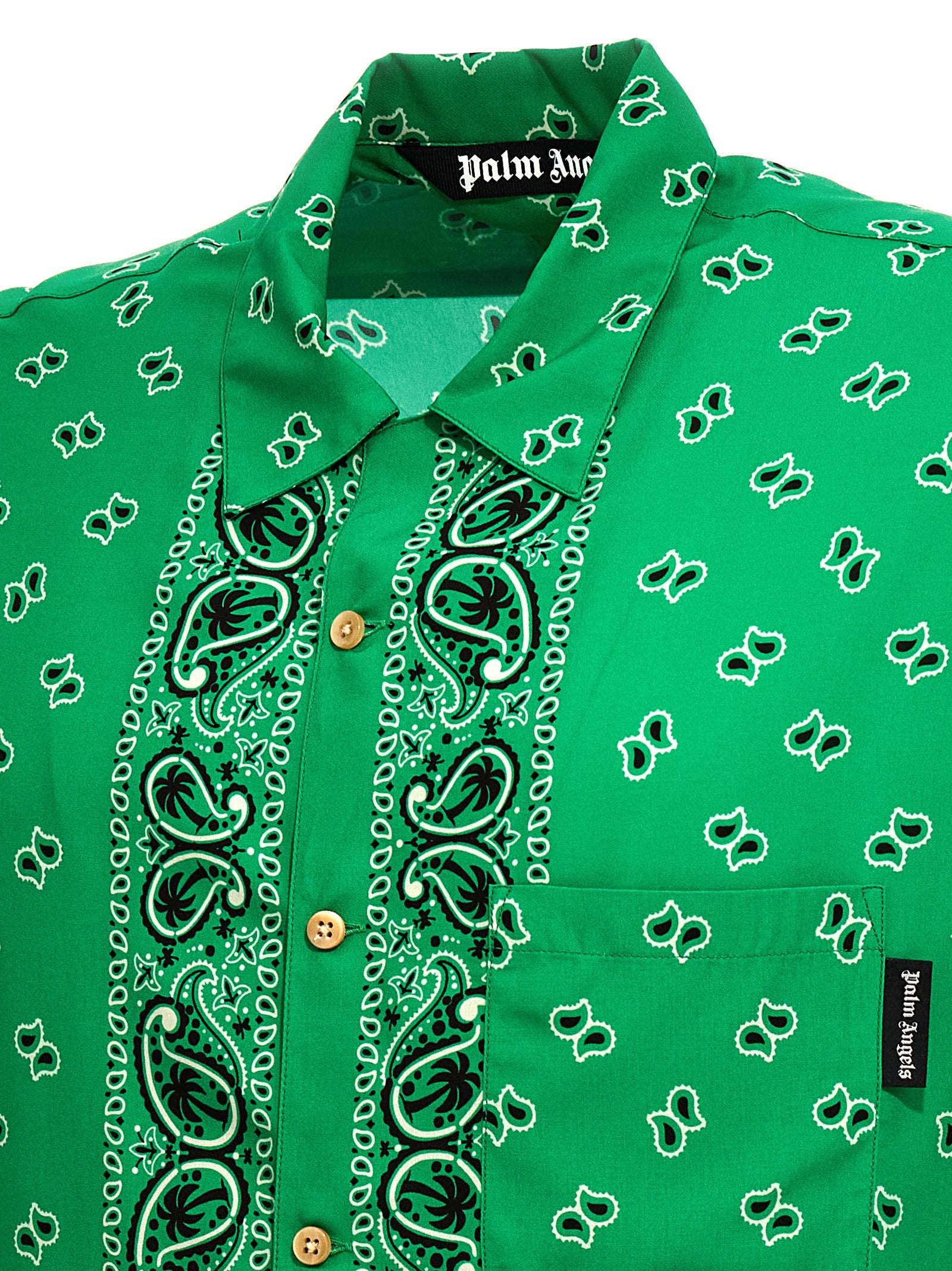 Palm Angels 'Paisley Bowling' Shirt