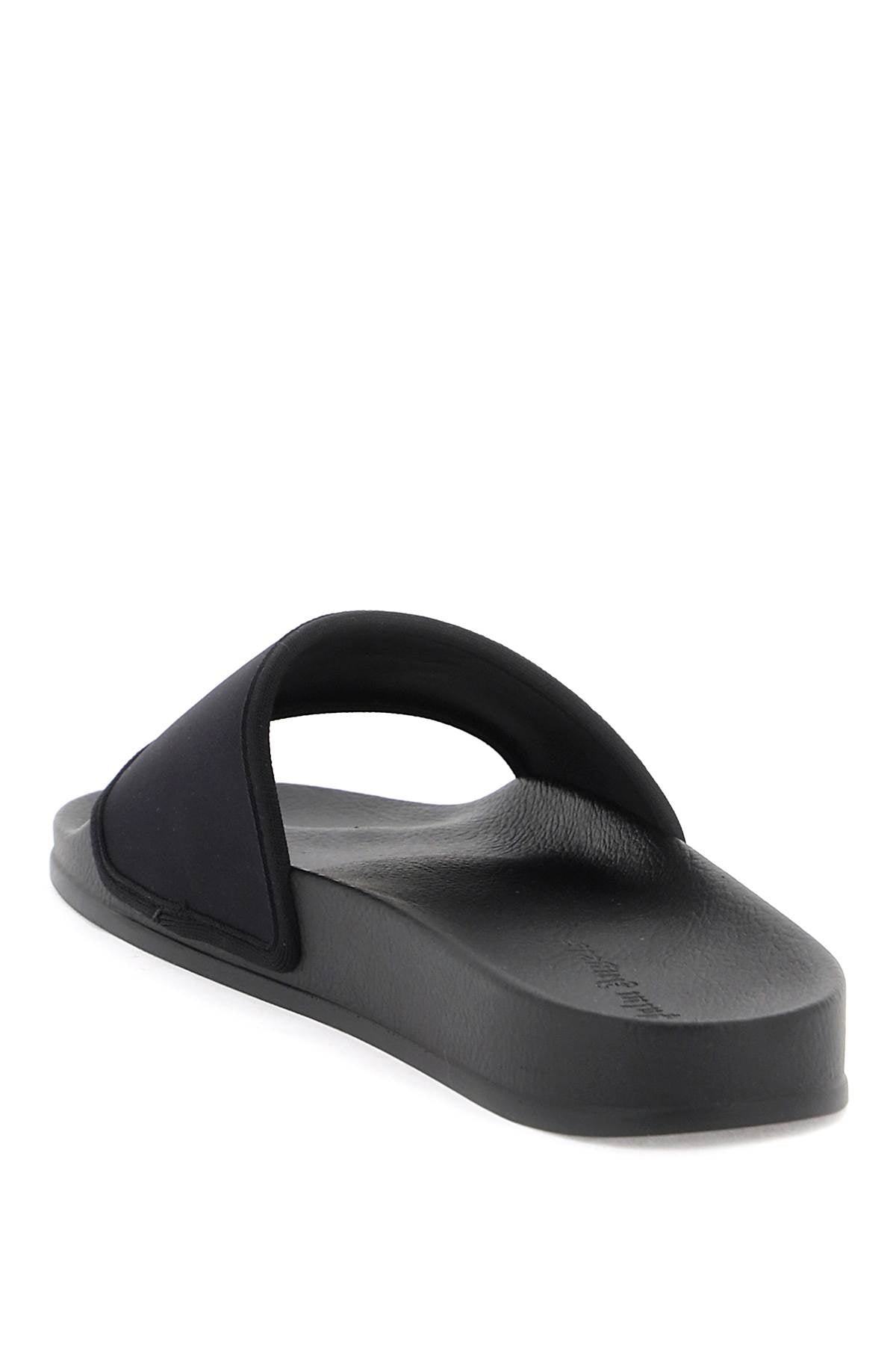 Palm Angels Burning Monogram Slides Black