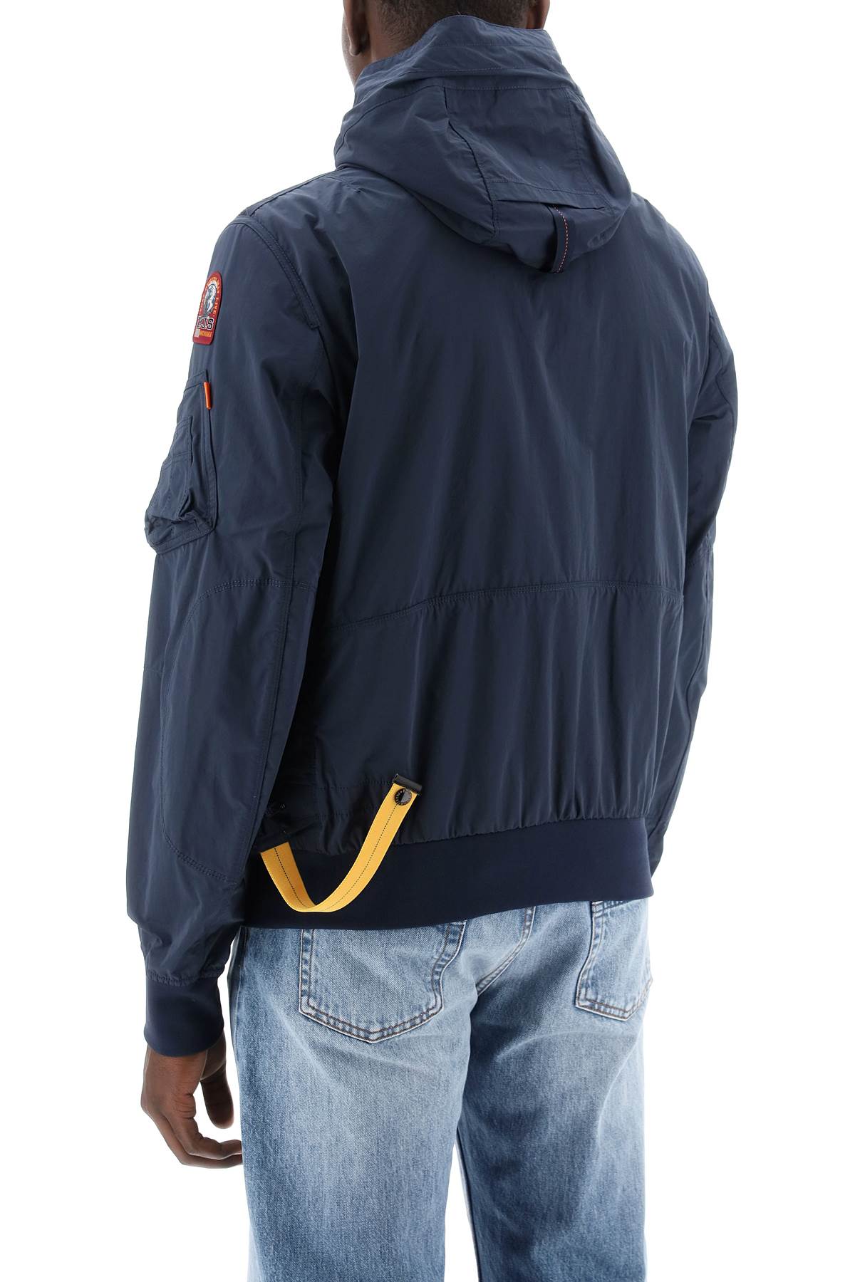 Parajumpers Gobi Hooded Bomber Jacket Blue