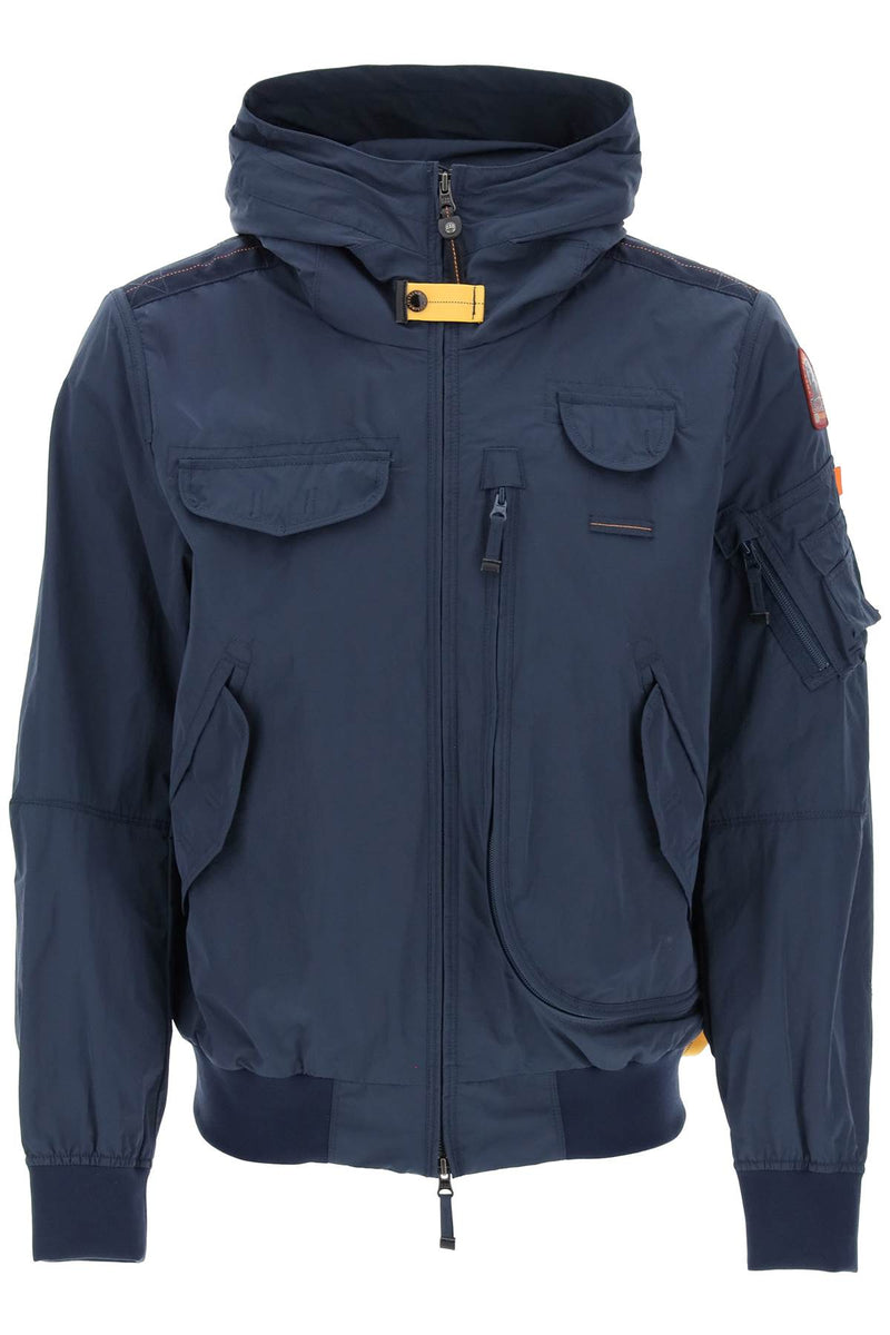 Parajumpers Gobi Hooded Bomber Jacket Blue