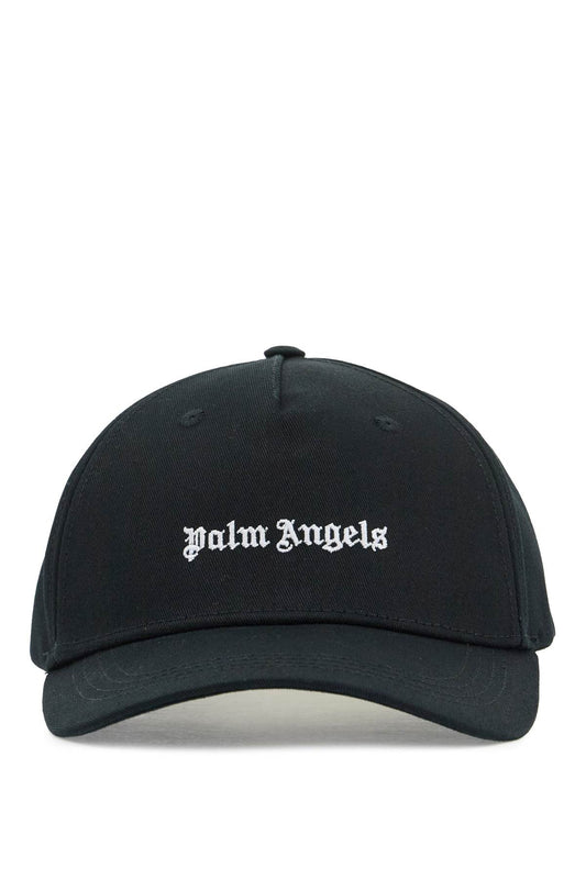 Palm Angels Baseball Cap With Embroidered Logo Black