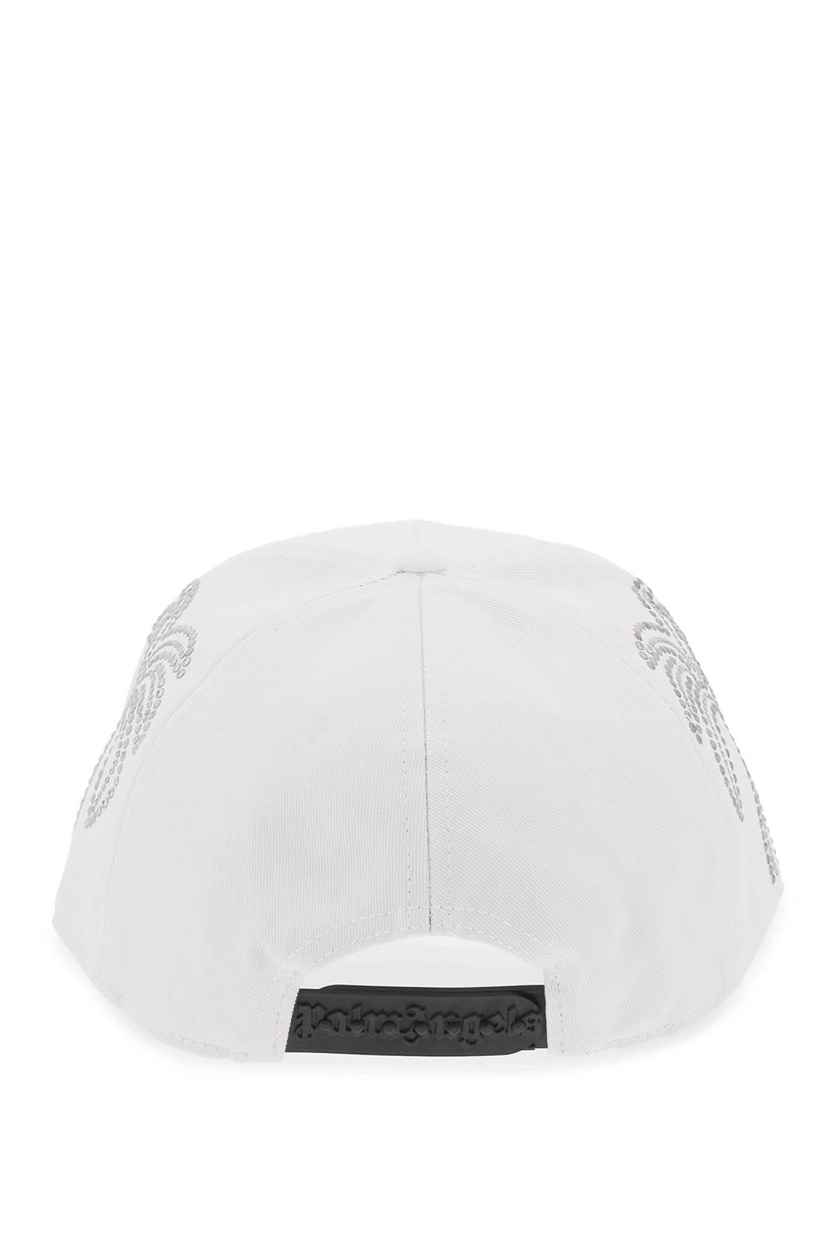 Palm Angels Pa Monogram Baseball Cap White