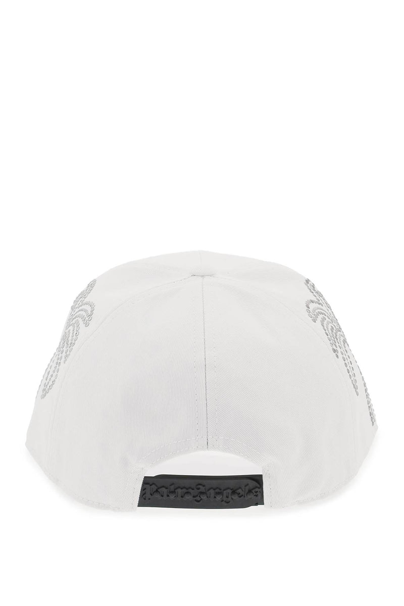 Palm Angels Pa Monogram Baseball Cap White