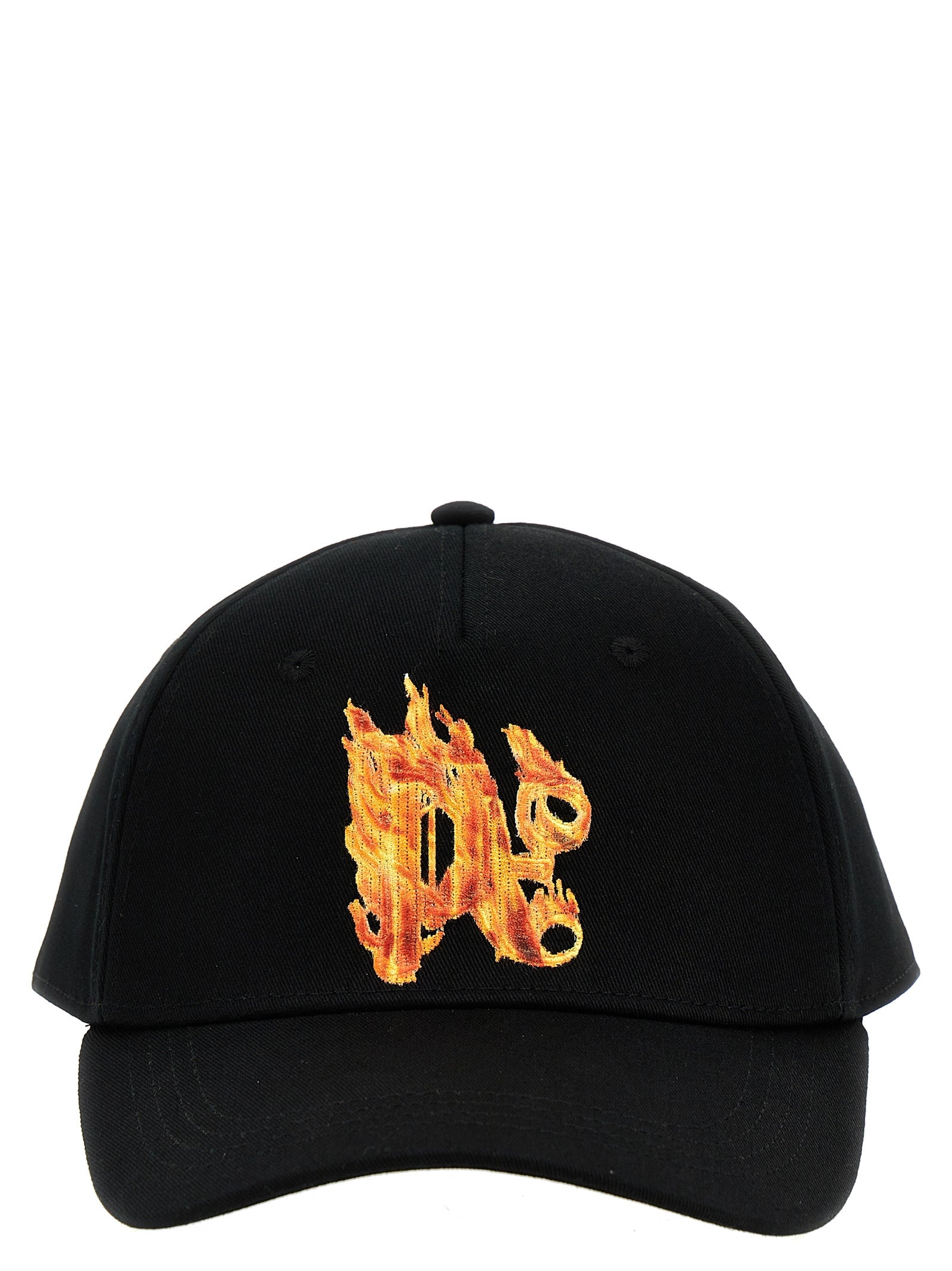 Palm Angels 'Burning Monogram' Cap