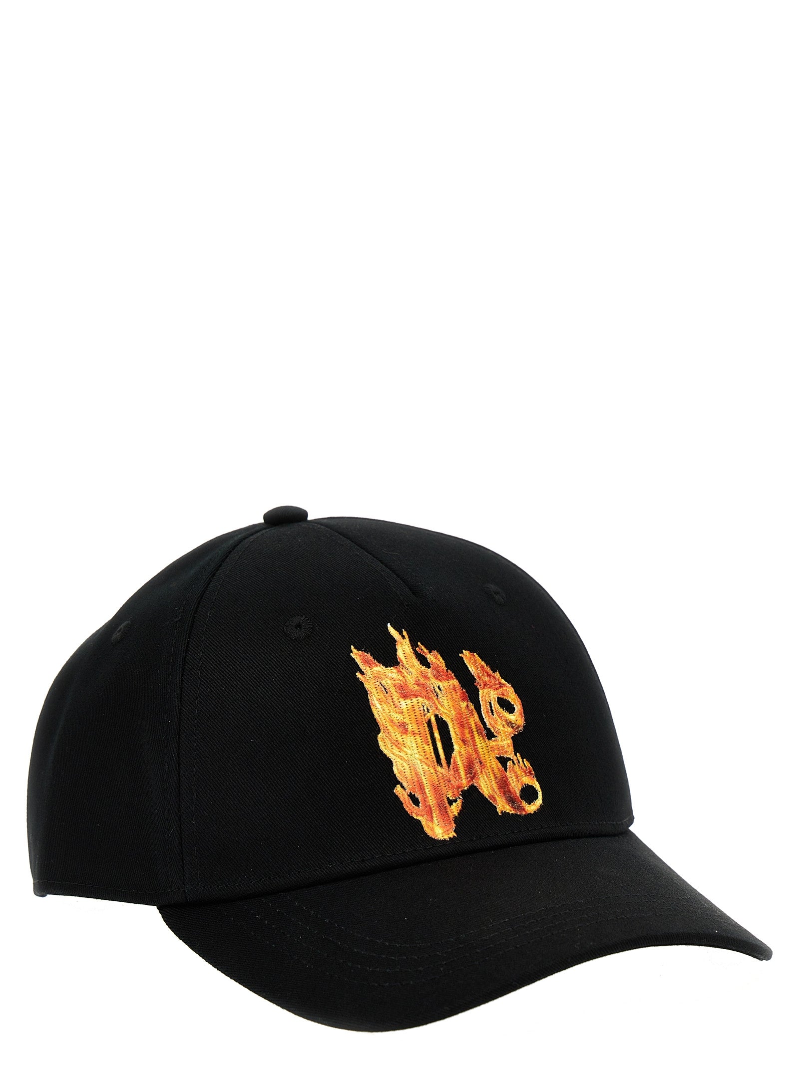 Palm Angels 'Burning Monogram' Cap