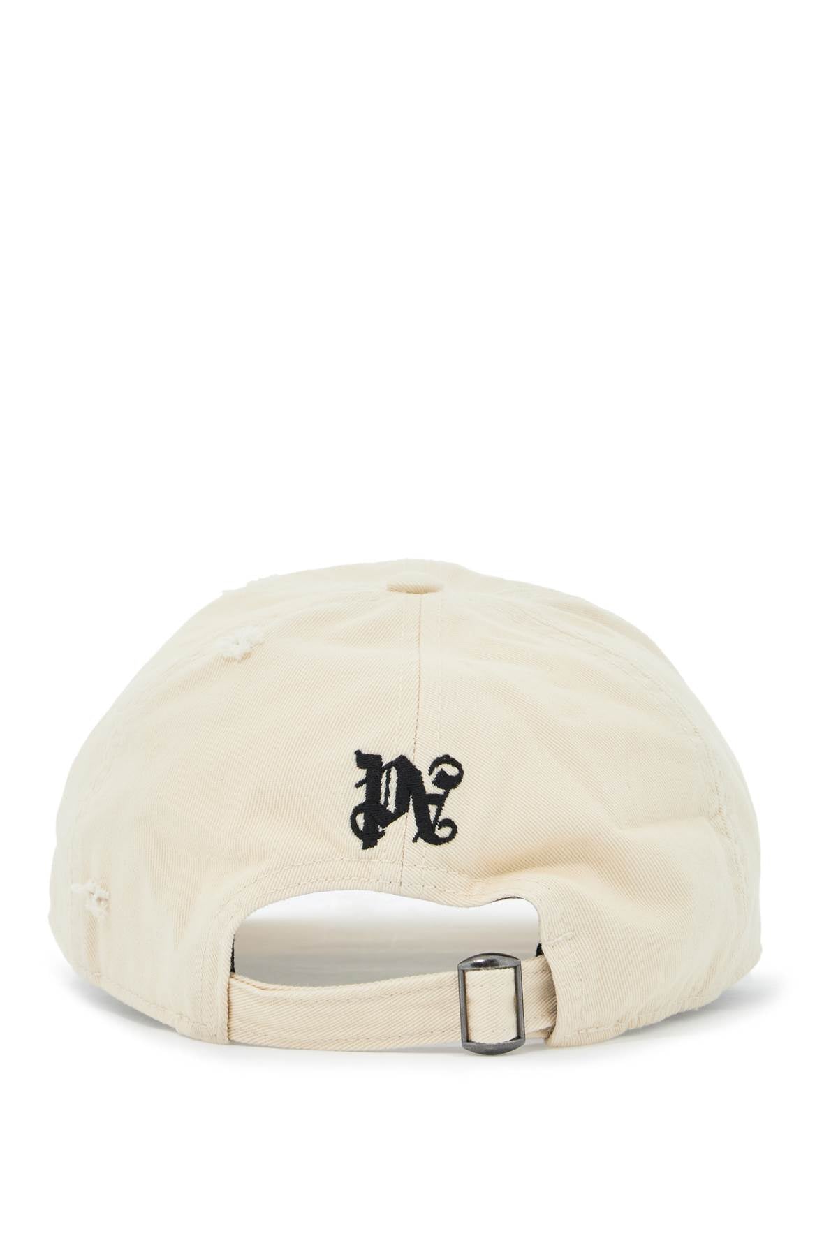 Palm Angels Distressed Baseball Cap With Logo Neutral