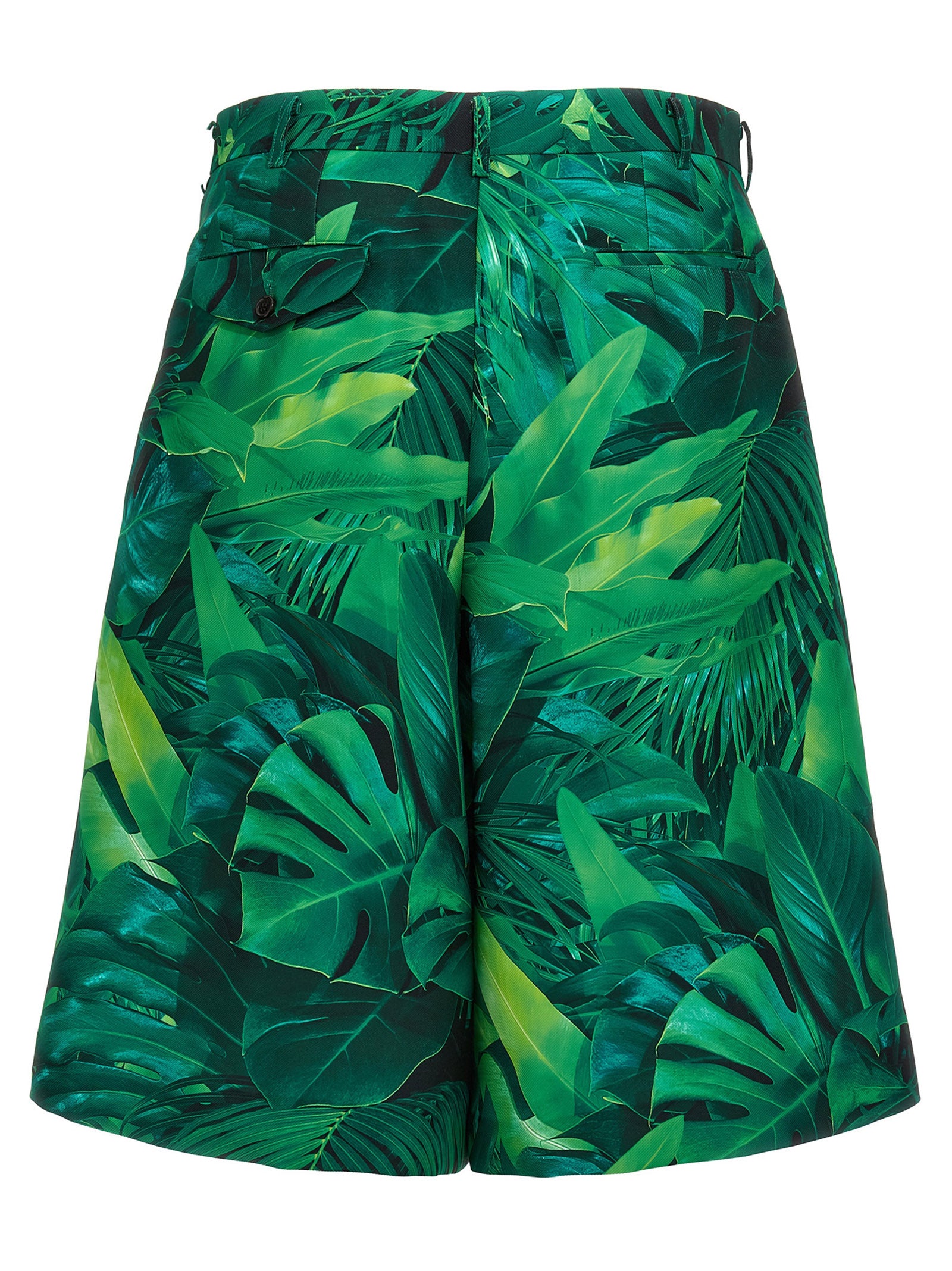 Comme Des Garçons Homme Plus 'Foliage' Bermuda Shorts