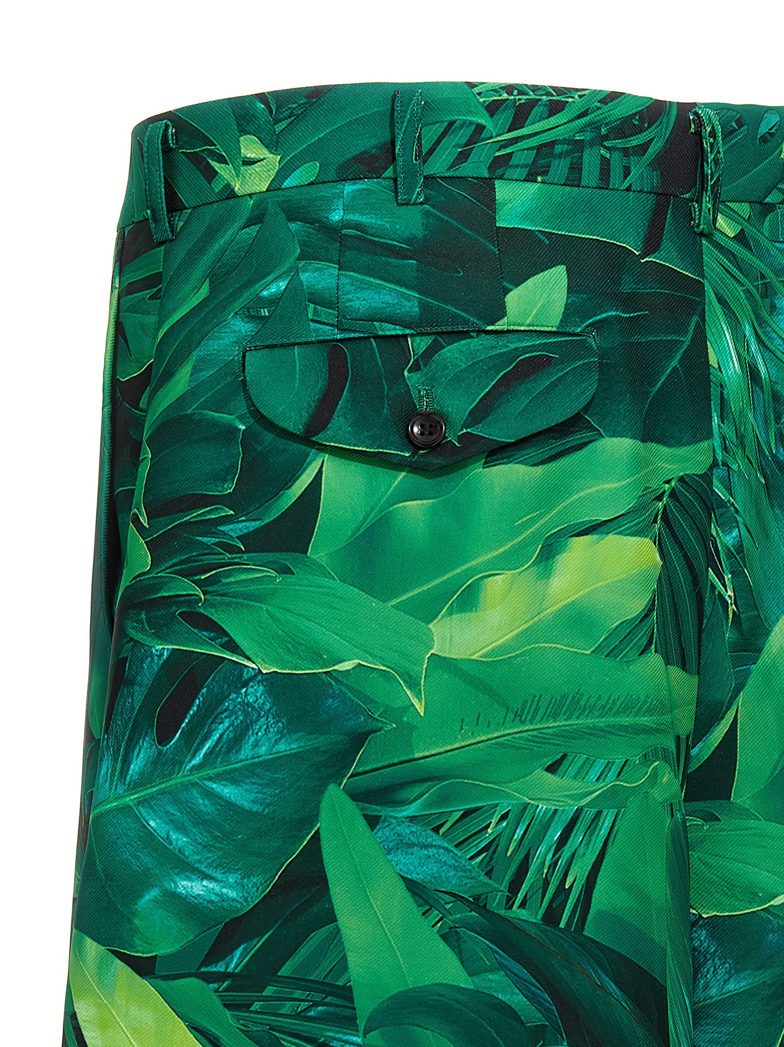 Comme Des Garçons Homme Plus 'Foliage' Bermuda Shorts