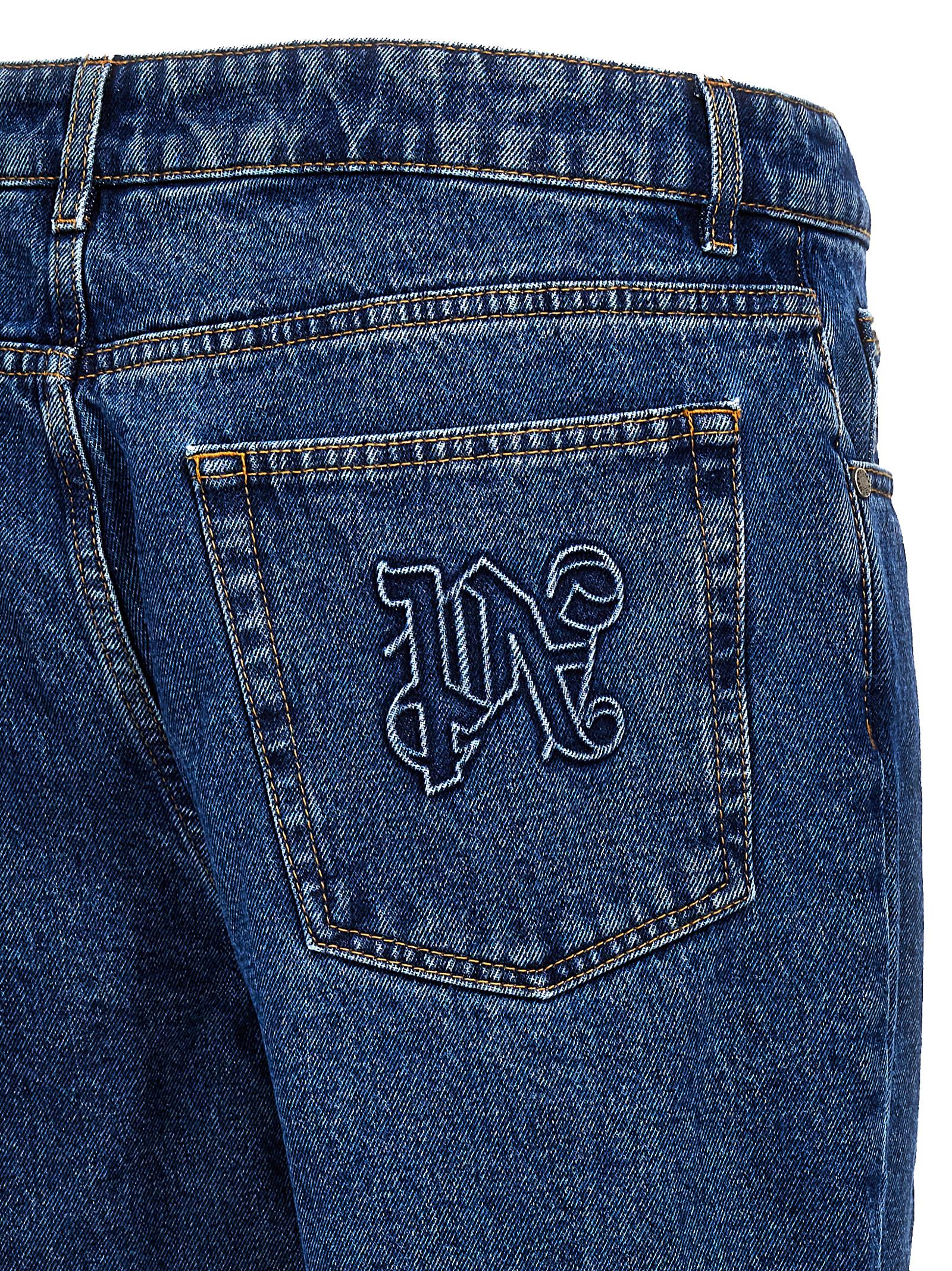 Palm Angels 'Lw Monogram' Jeans