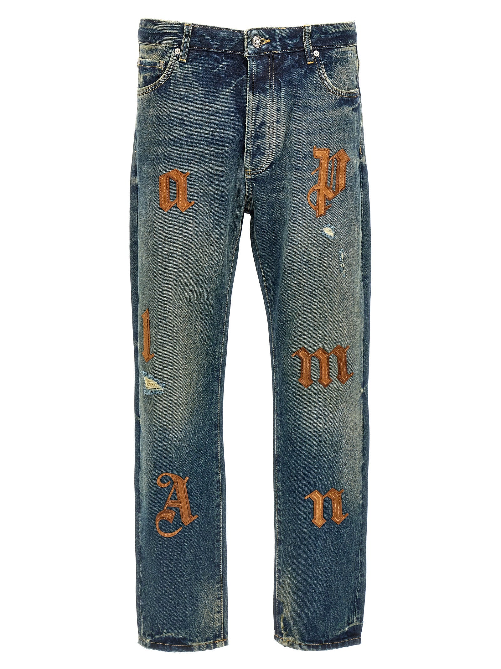 Palm Angels 'Patch Logo' Jeans