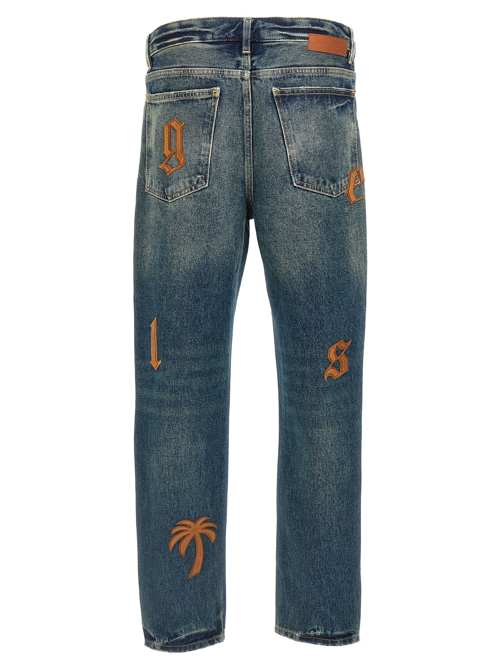 Palm Angels 'Patch Logo' Jeans