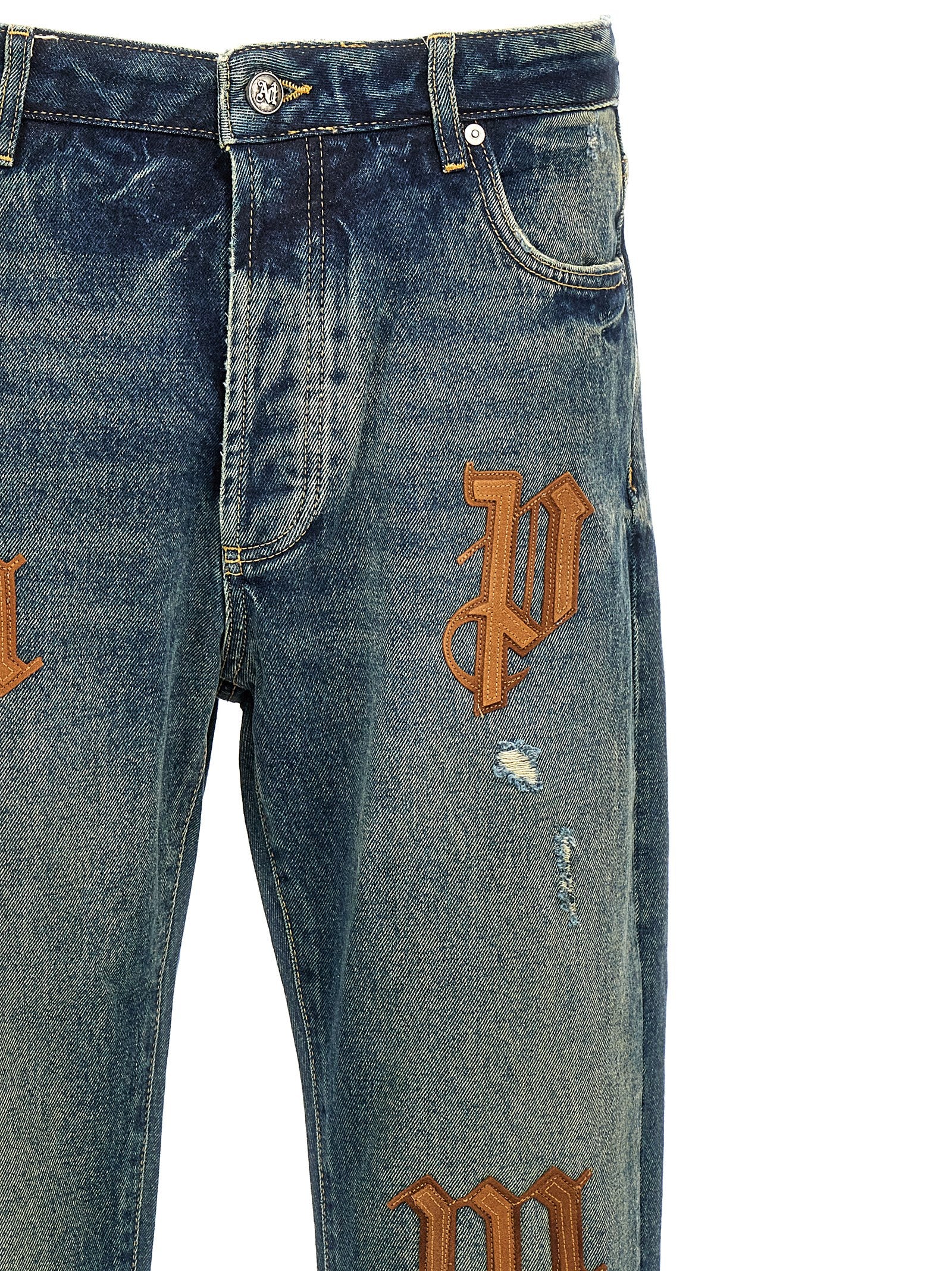 Palm Angels 'Patch Logo' Jeans