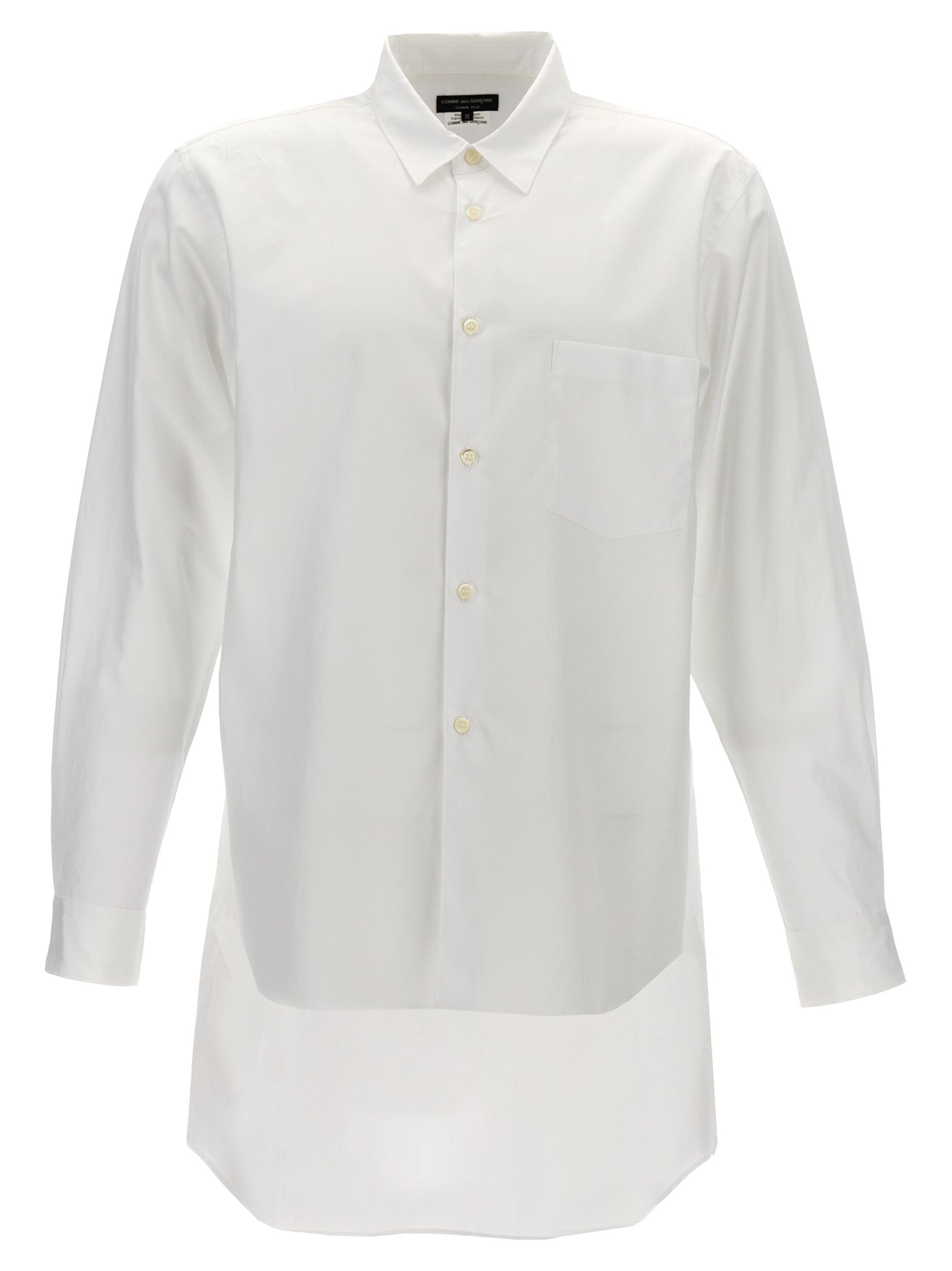 Comme Des Garçons Homme Plus Asymmetric Hem Shirt