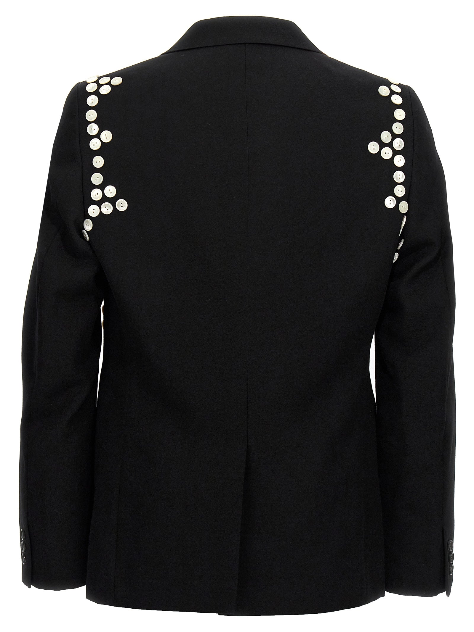 Comme Des Garçons Homme Plus Single-Breasted Button Blazer