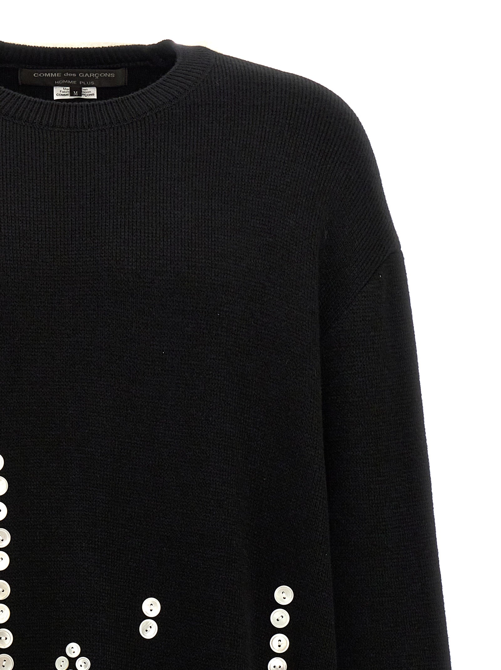 Comme Des Garçons Homme Plus Button Sweater