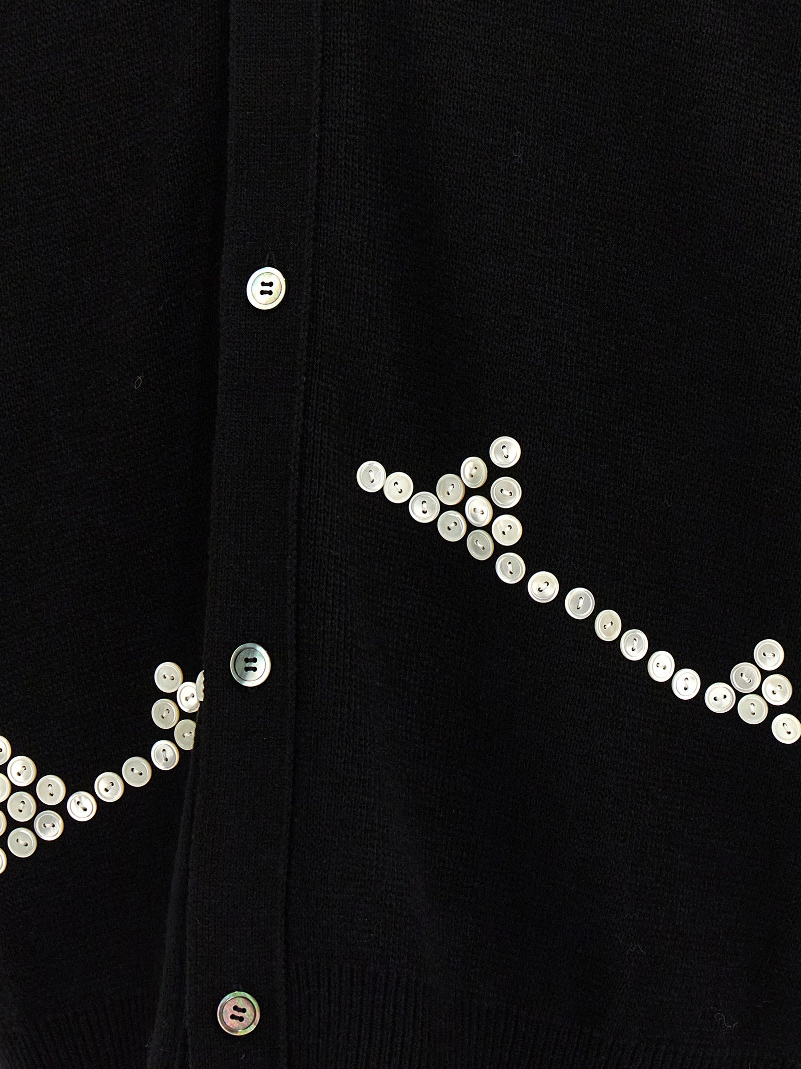 Comme Des Garçons Homme Plus Button Detail Sweater