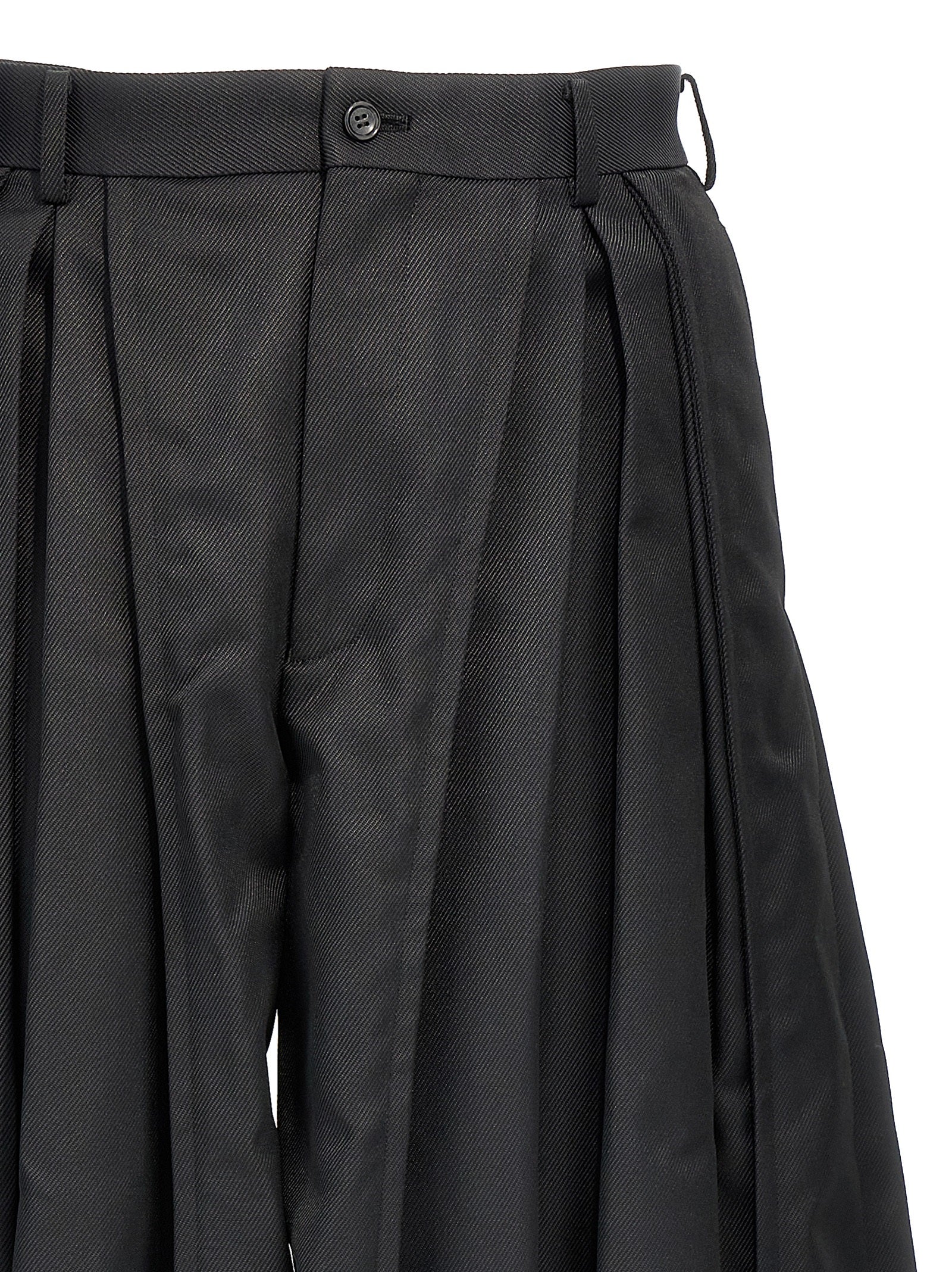 Comme Des Garçons Homme Plus Pleated Trousers