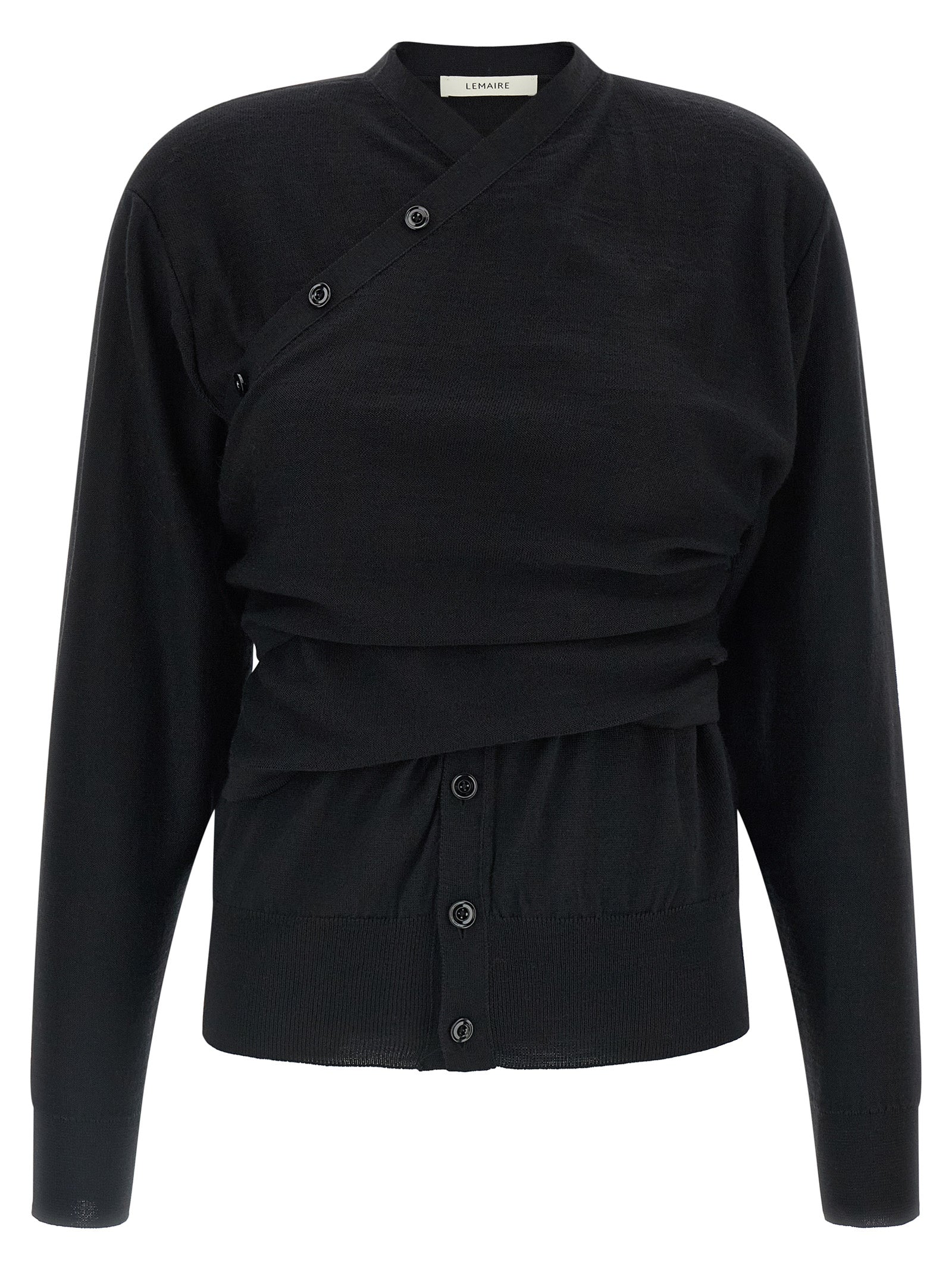 Lemaire Trompe L'Oeil Construction Cardigan
