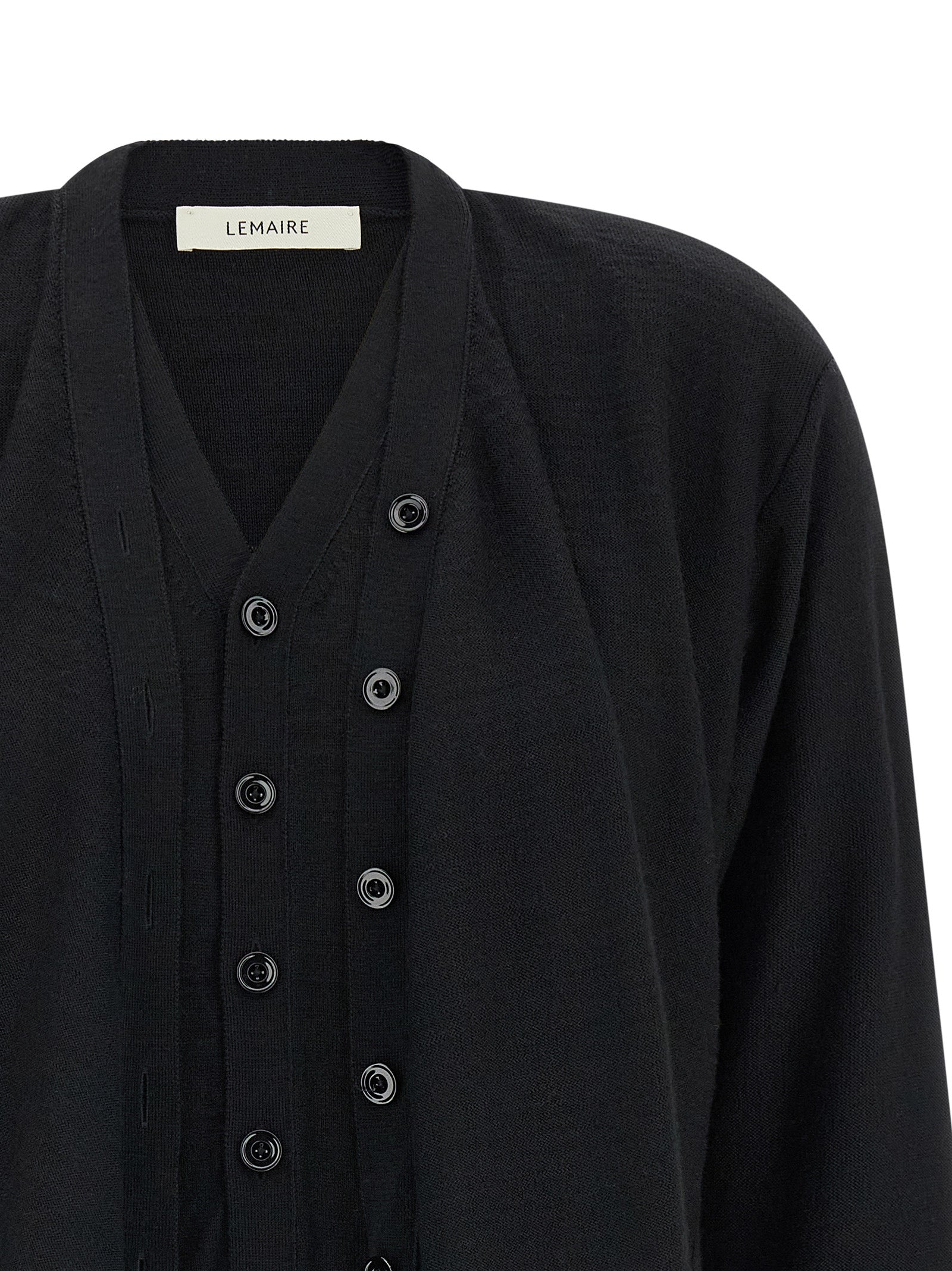Lemaire Trompe L'Oeil Construction Cardigan
