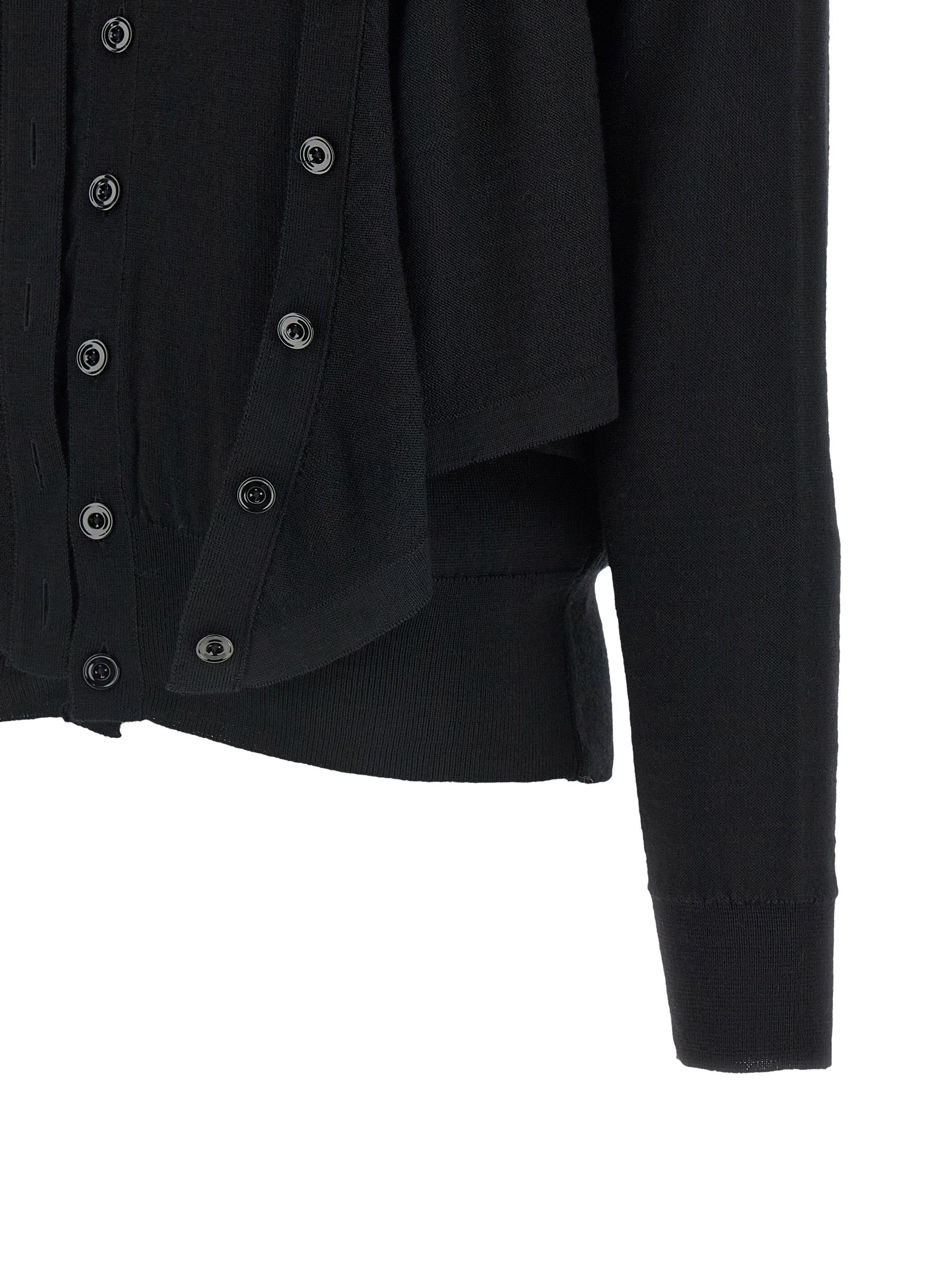 Lemaire Trompe L'Oeil Construction Cardigan