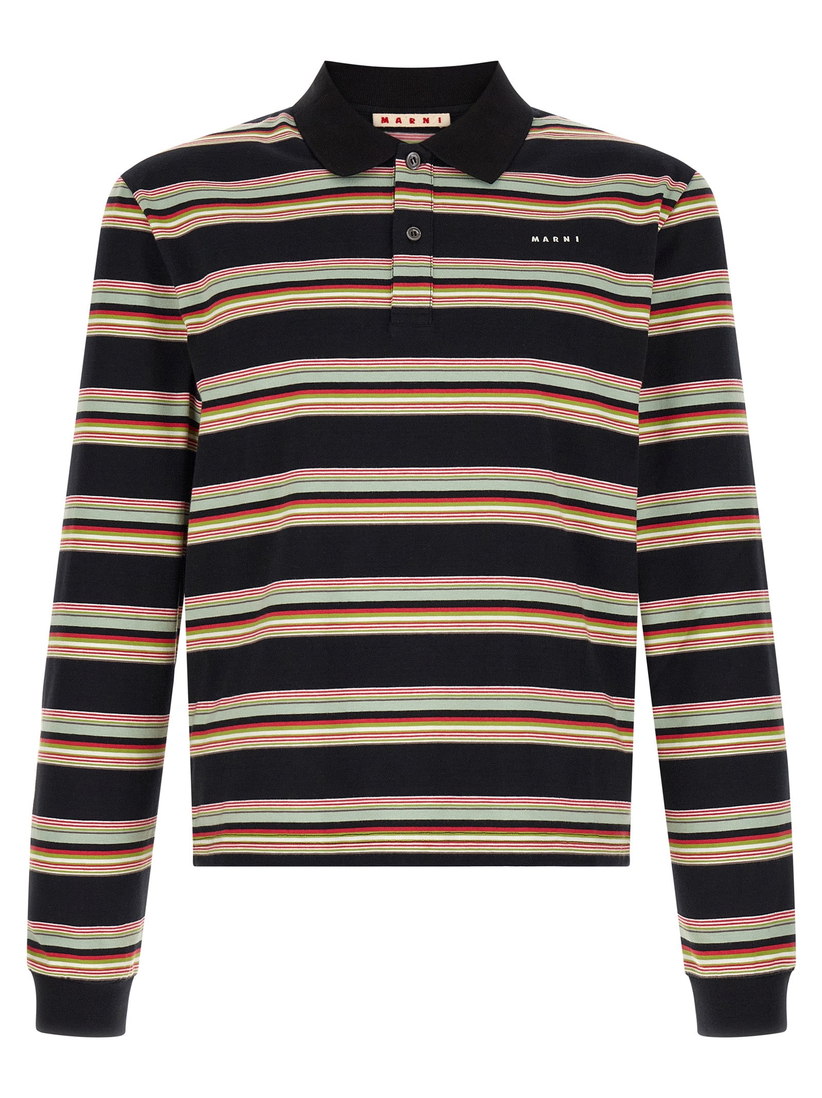 Marni Striped Polo Shirt