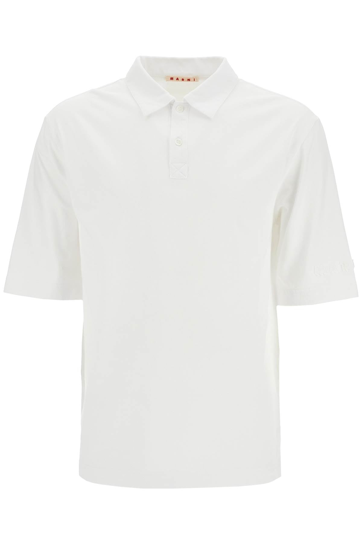 Marni 'Compact Jersey Polo Shirt'