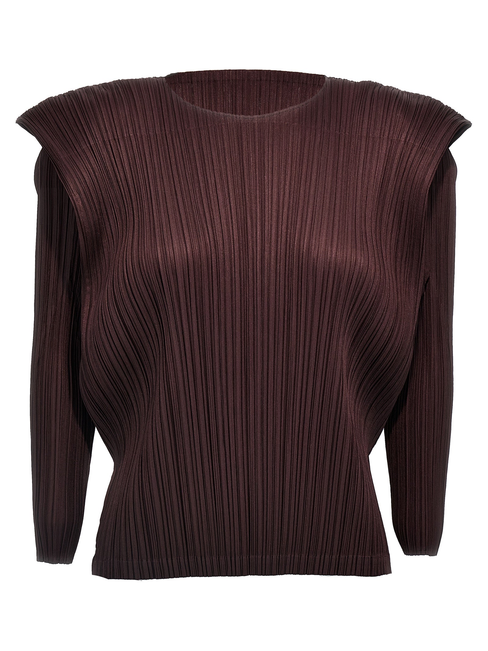 Pleats Please Issey Miyake 'Monthly Colors: September' Blouse