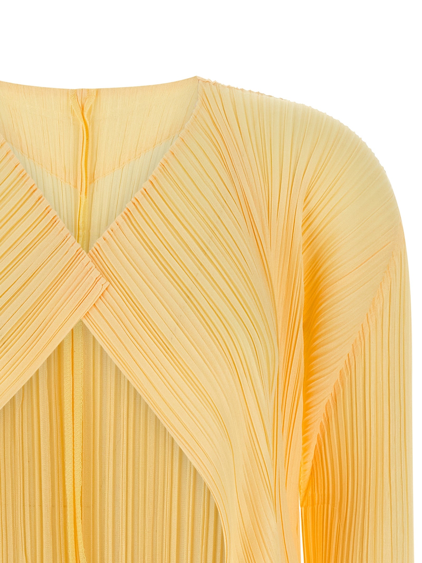 Pleats Please Issey Miyake 'Mellow Pleats' Cardigan