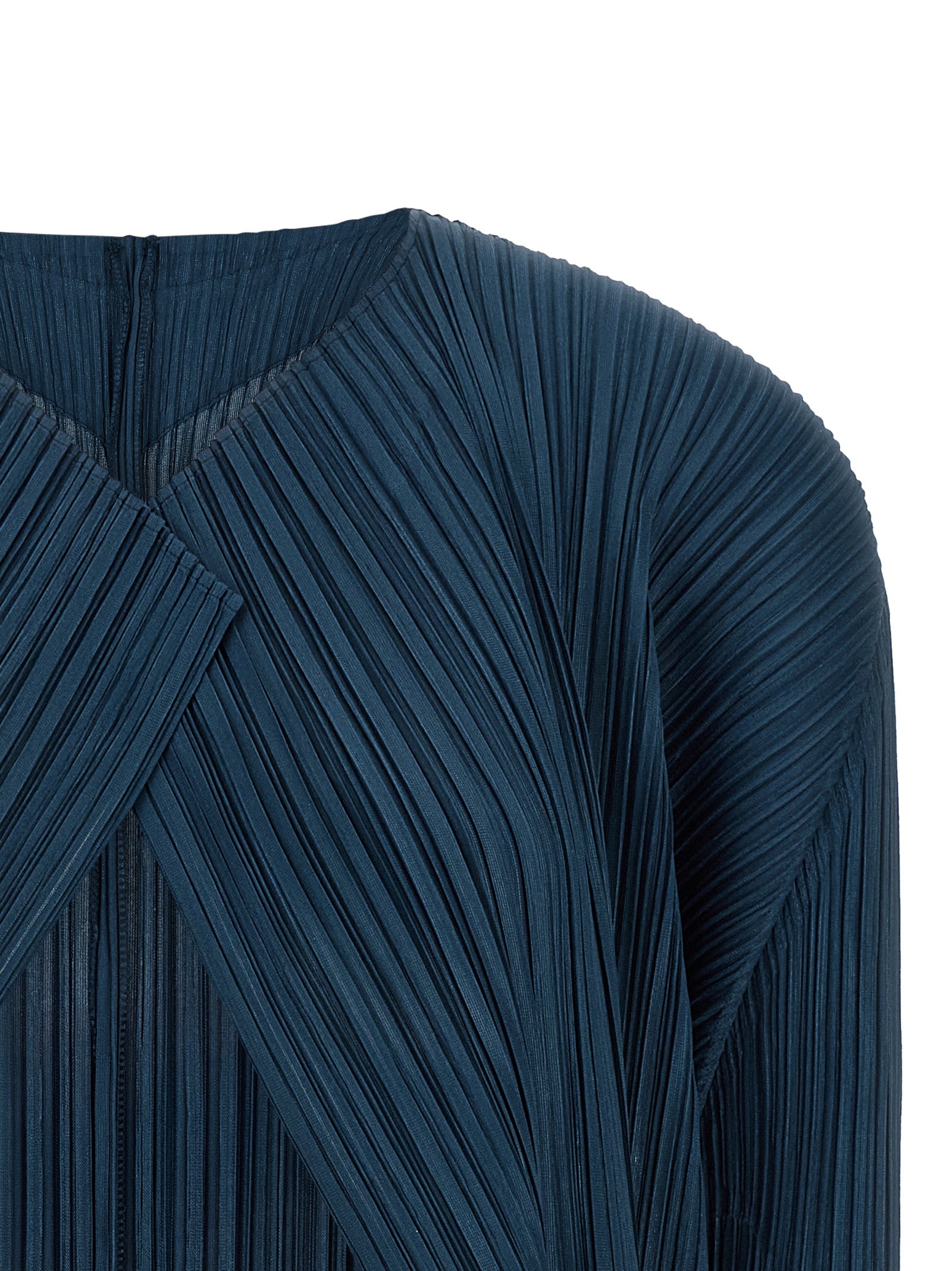 Pleats Please Issey Miyake 'Mellow Pleats' Cardigan