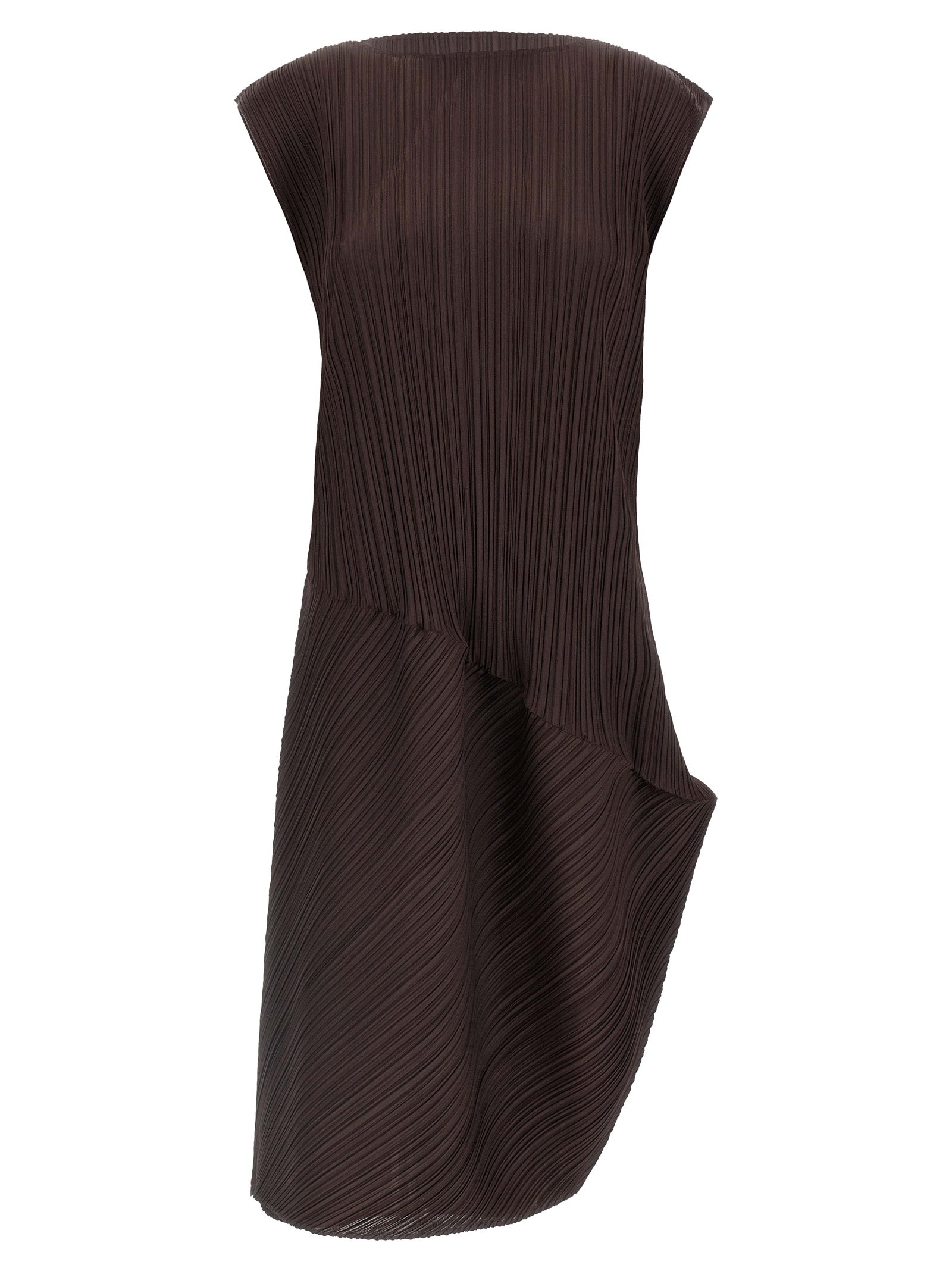 Pleats Please Issey Miyake Midi Dress