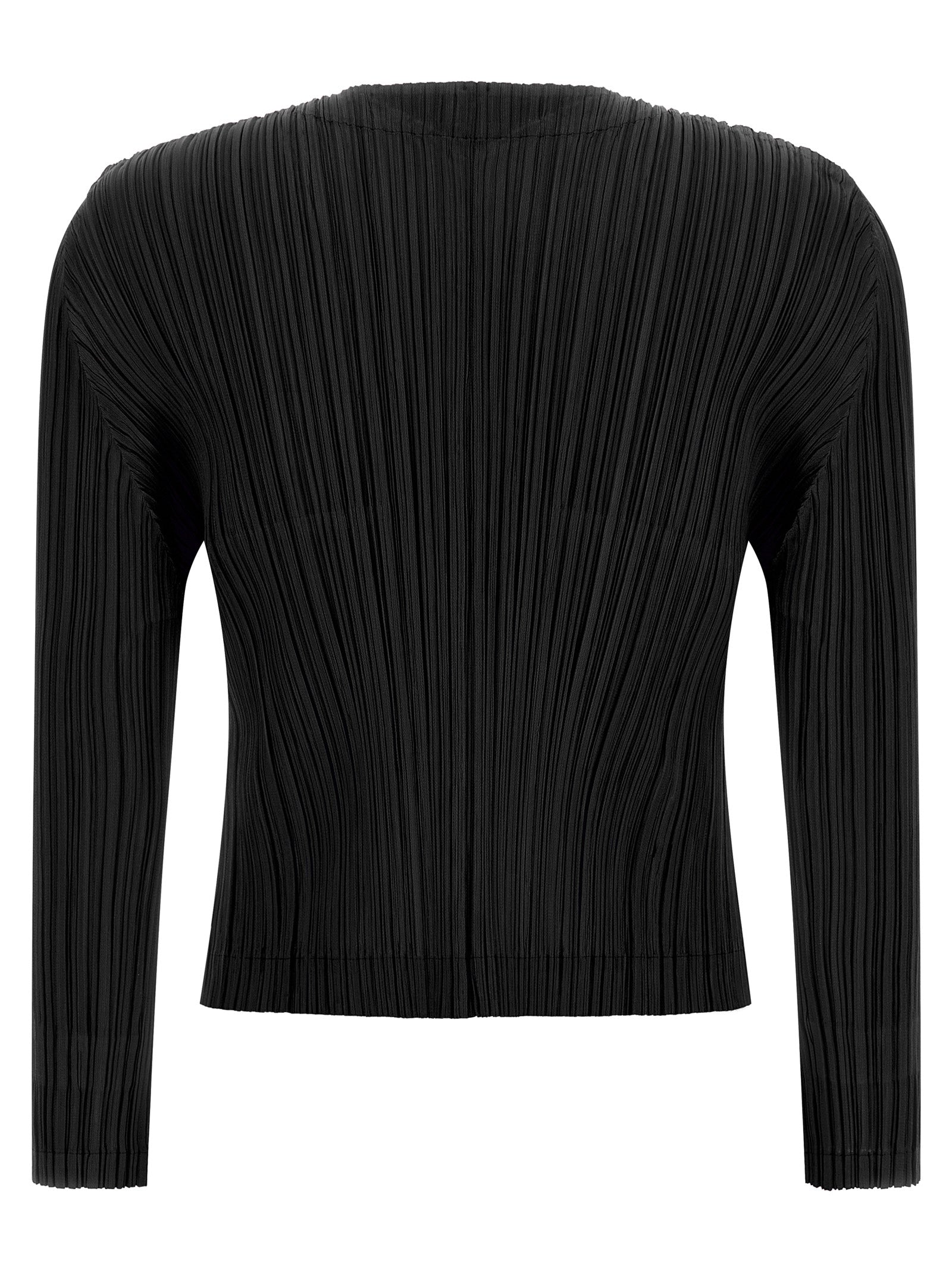 Pleats Please Issey Miyake 'Monthly Colors: August' Cardigan