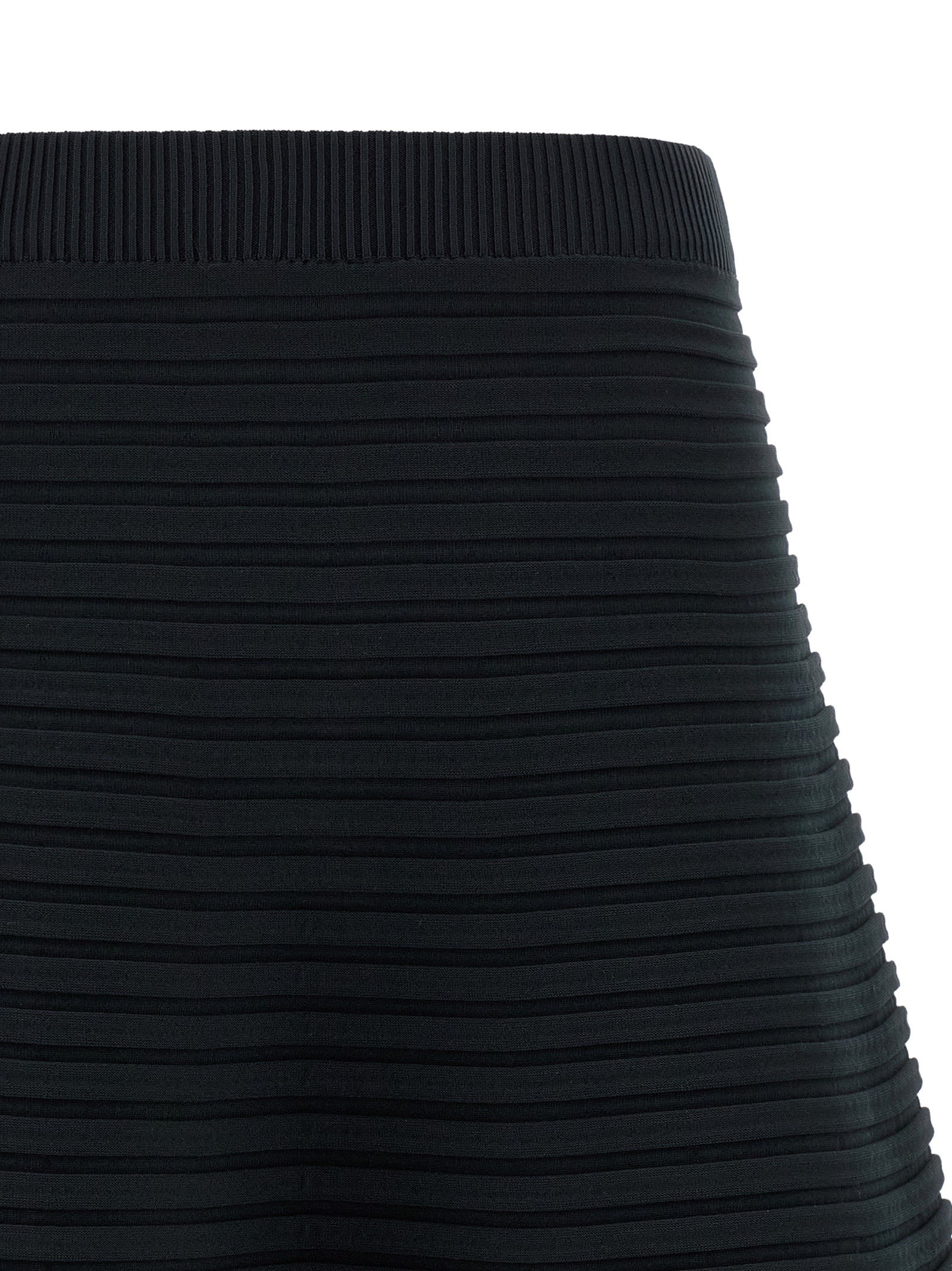 Pleats Please Issey Miyake 'Bounce Knit' Midi Skirt