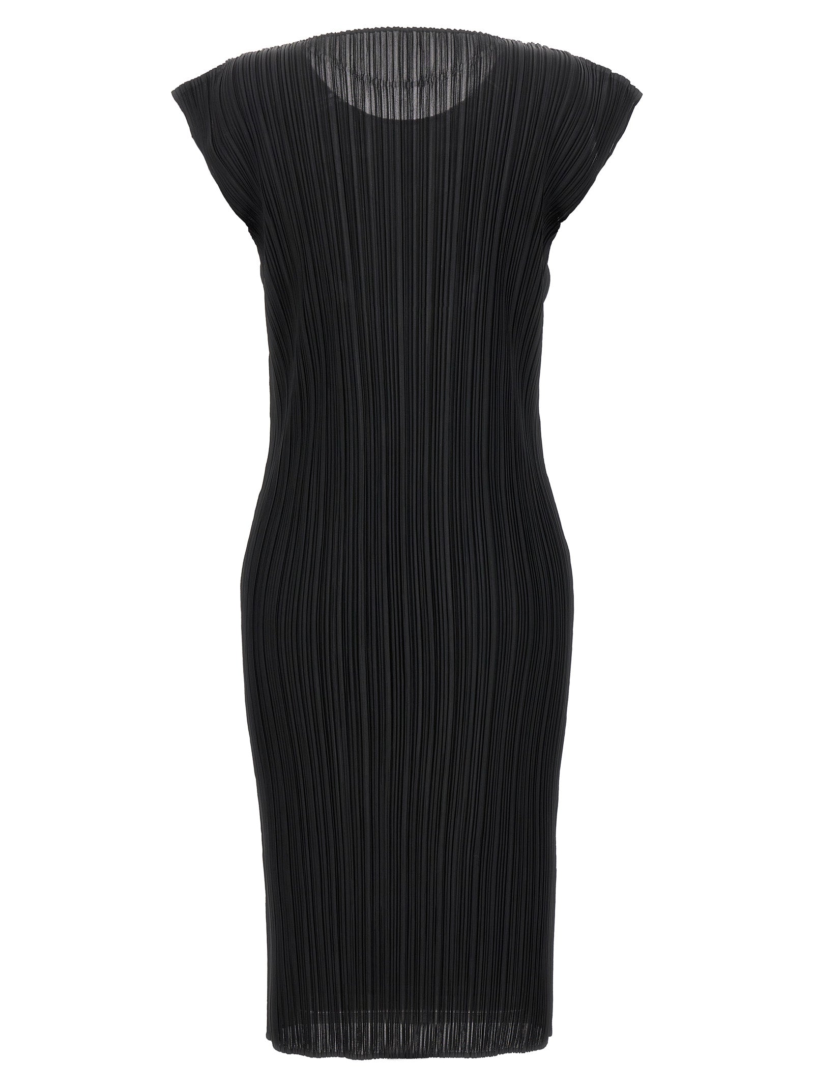 Pleats Please Issey Miyake Pleated Dress