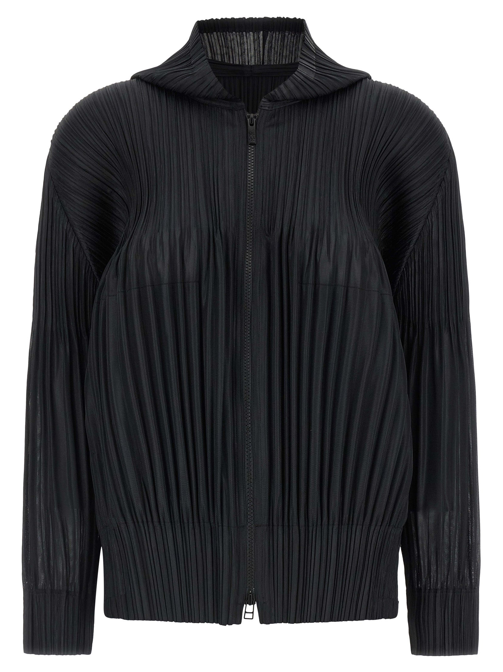 Pleats Please Issey Miyake 'Fluffy Basics' Cardigan