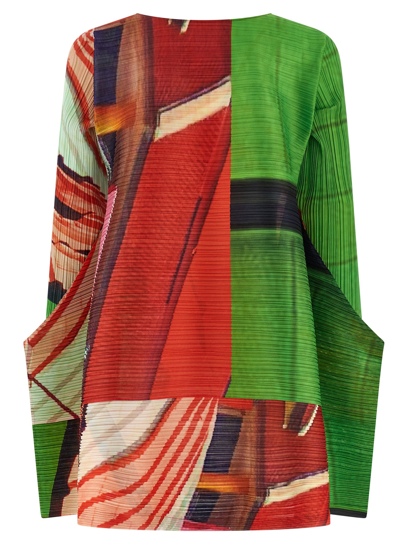Pleats Please Issey Miyake 'City Collage' Dress