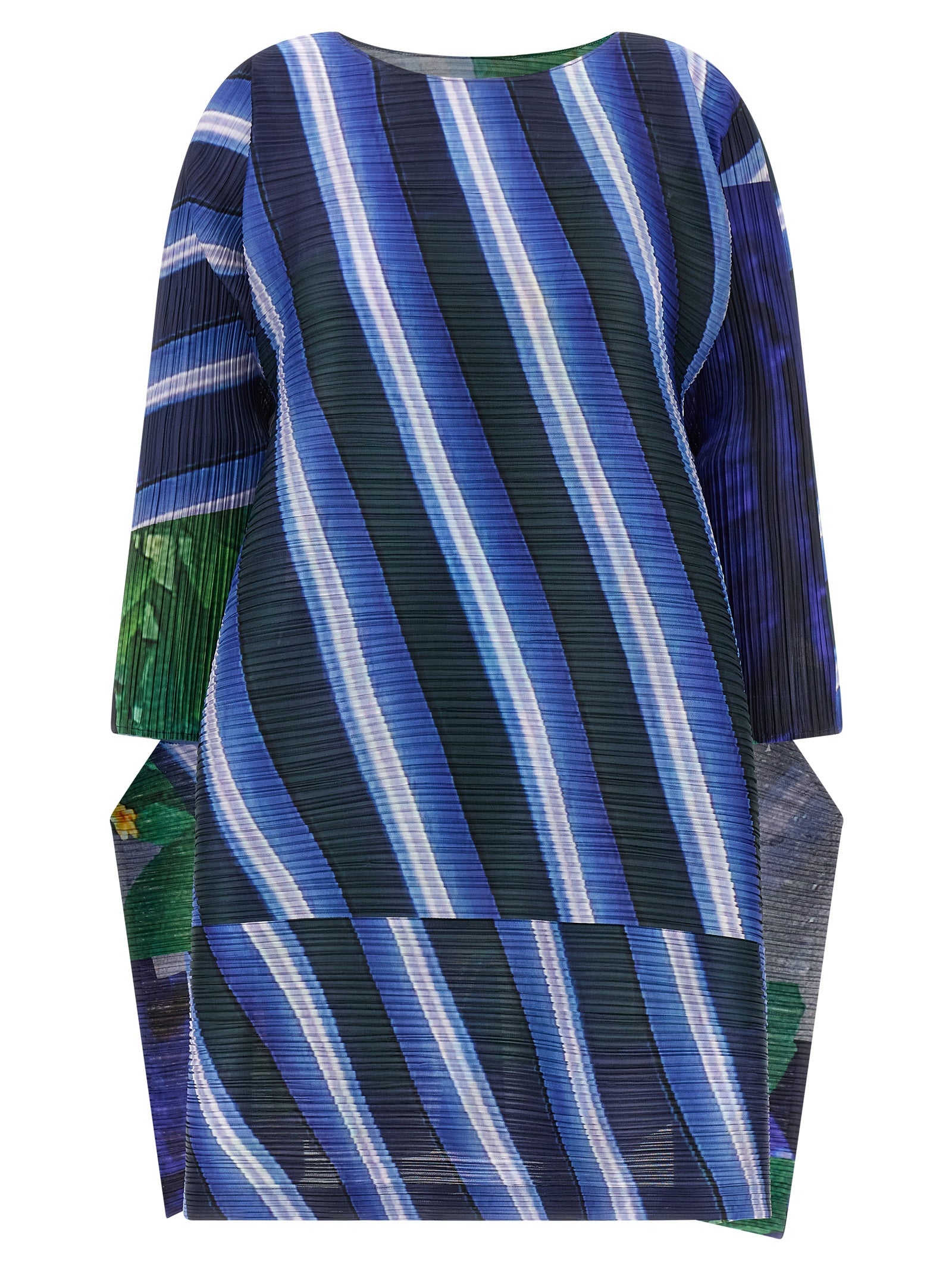 Pleats Please Issey Miyake 'City Collage' Dress