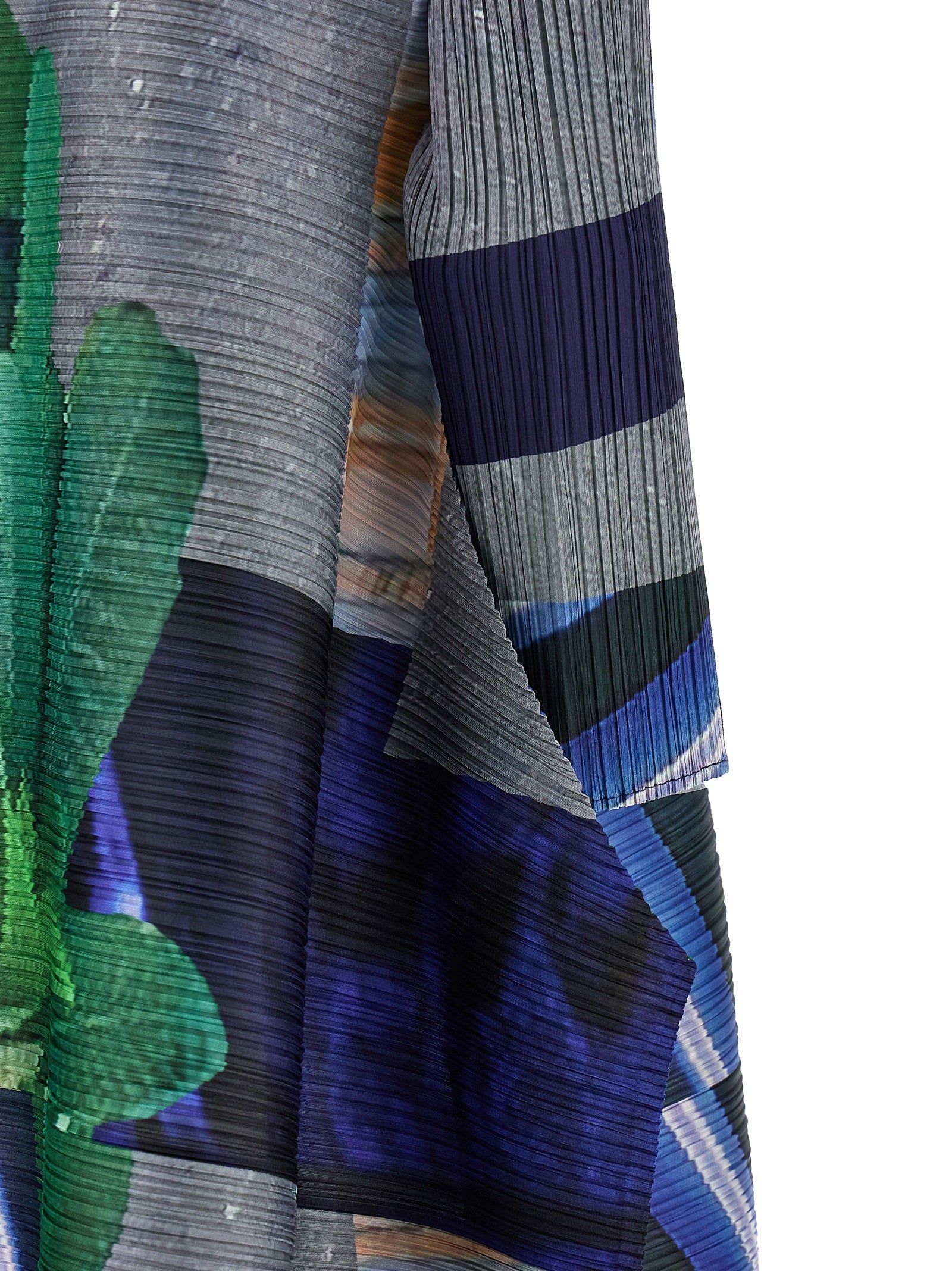 Pleats Please Issey Miyake 'City Collage' Dress