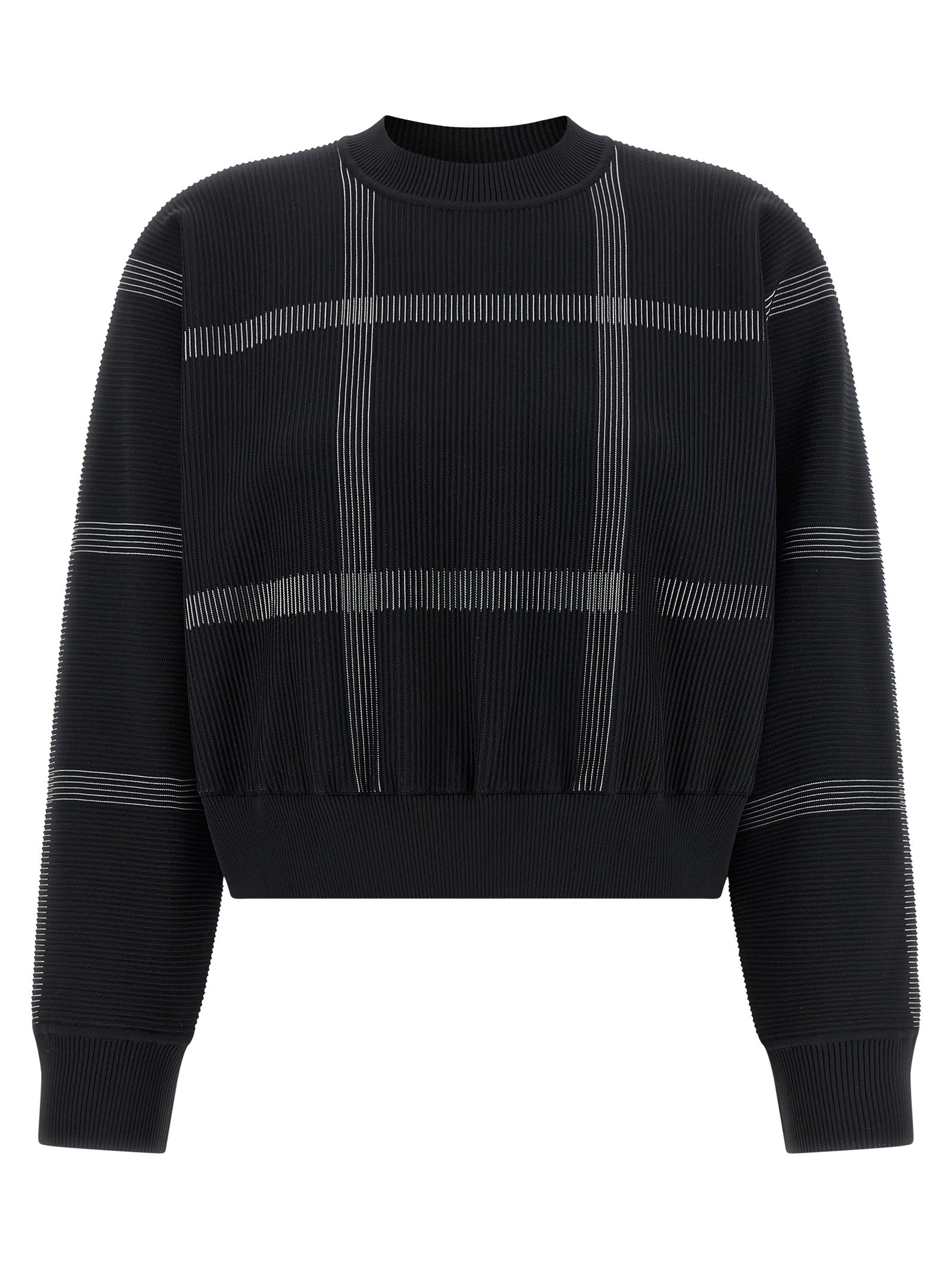Pleats Please Issey Miyake 'Crossing Knit' Sweater