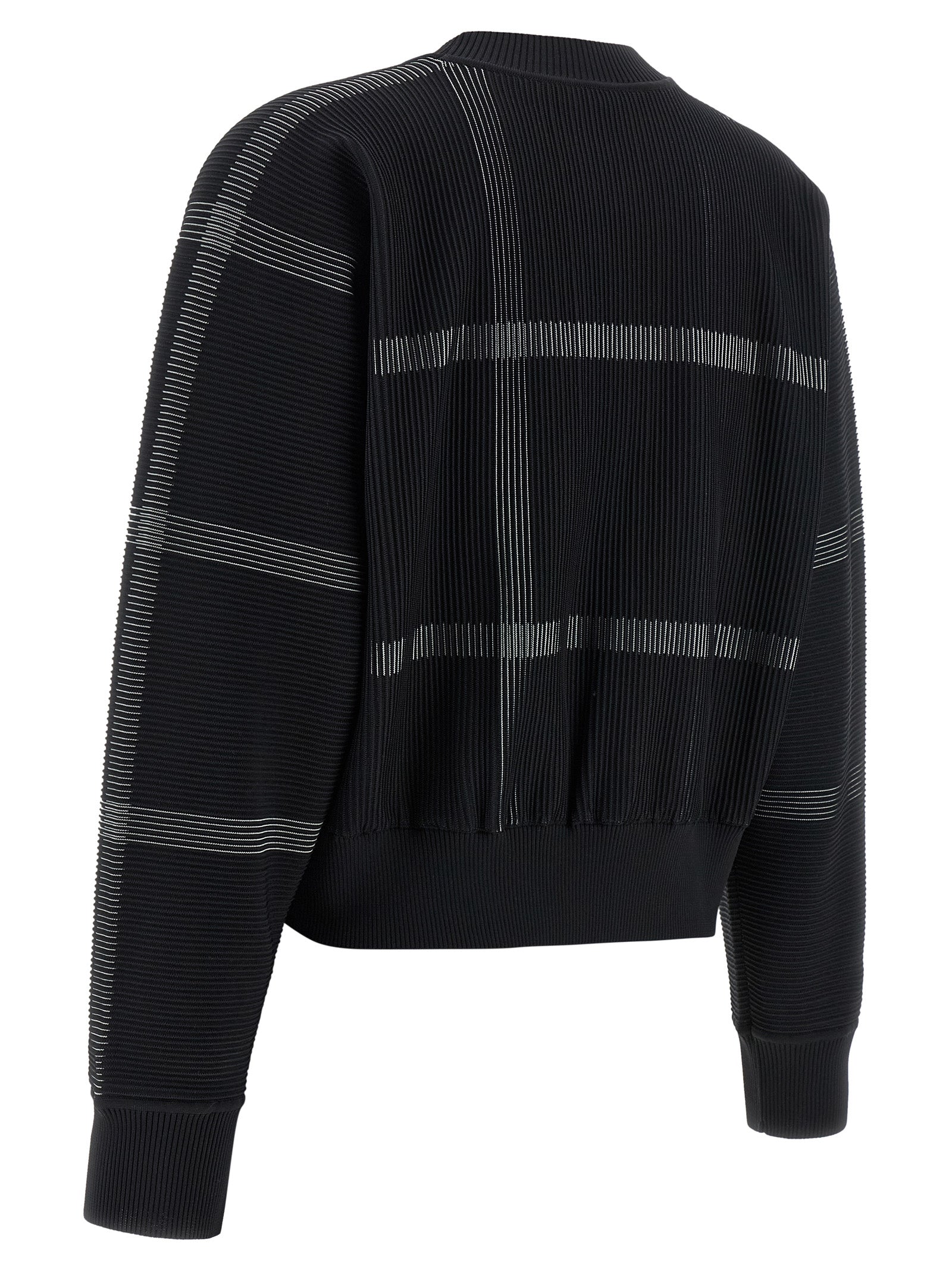 Pleats Please Issey Miyake 'Crossing Knit' Sweater