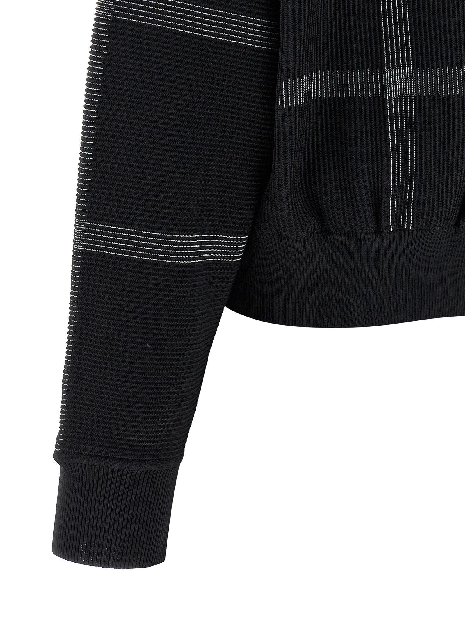Pleats Please Issey Miyake 'Crossing Knit' Sweater