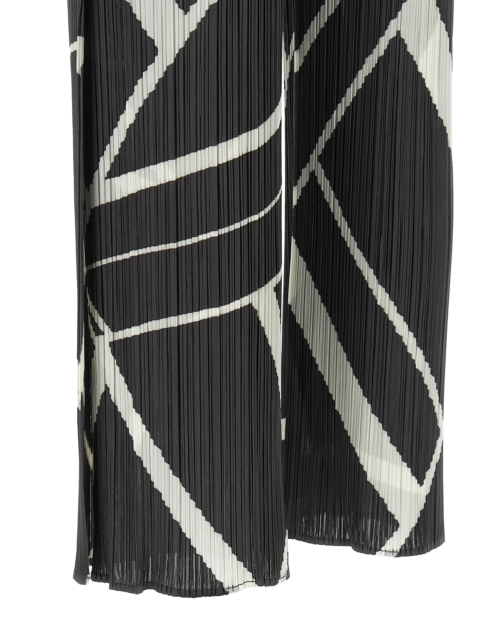Pleats Please Issey Miyake 'Fold Line' Pants