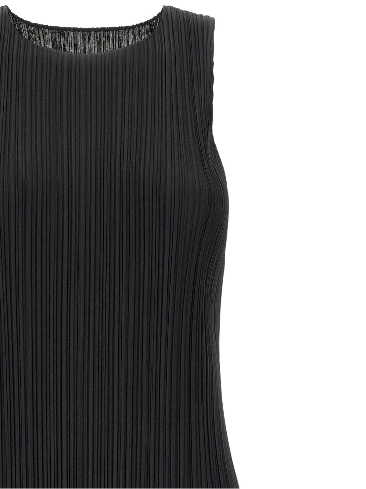 Pleats Please Issey Miyake Black 'Basics' Dress