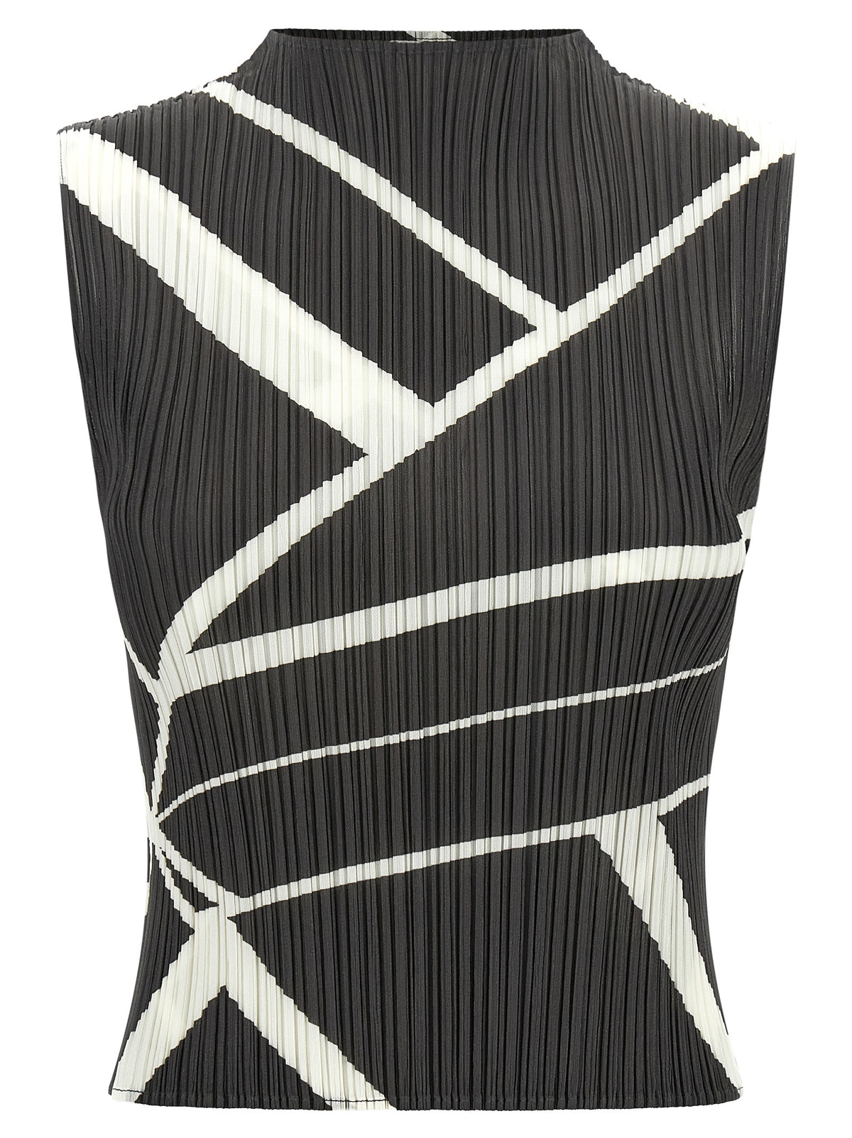 Pleats Please Issey Miyake 'Fold Line' Blouse