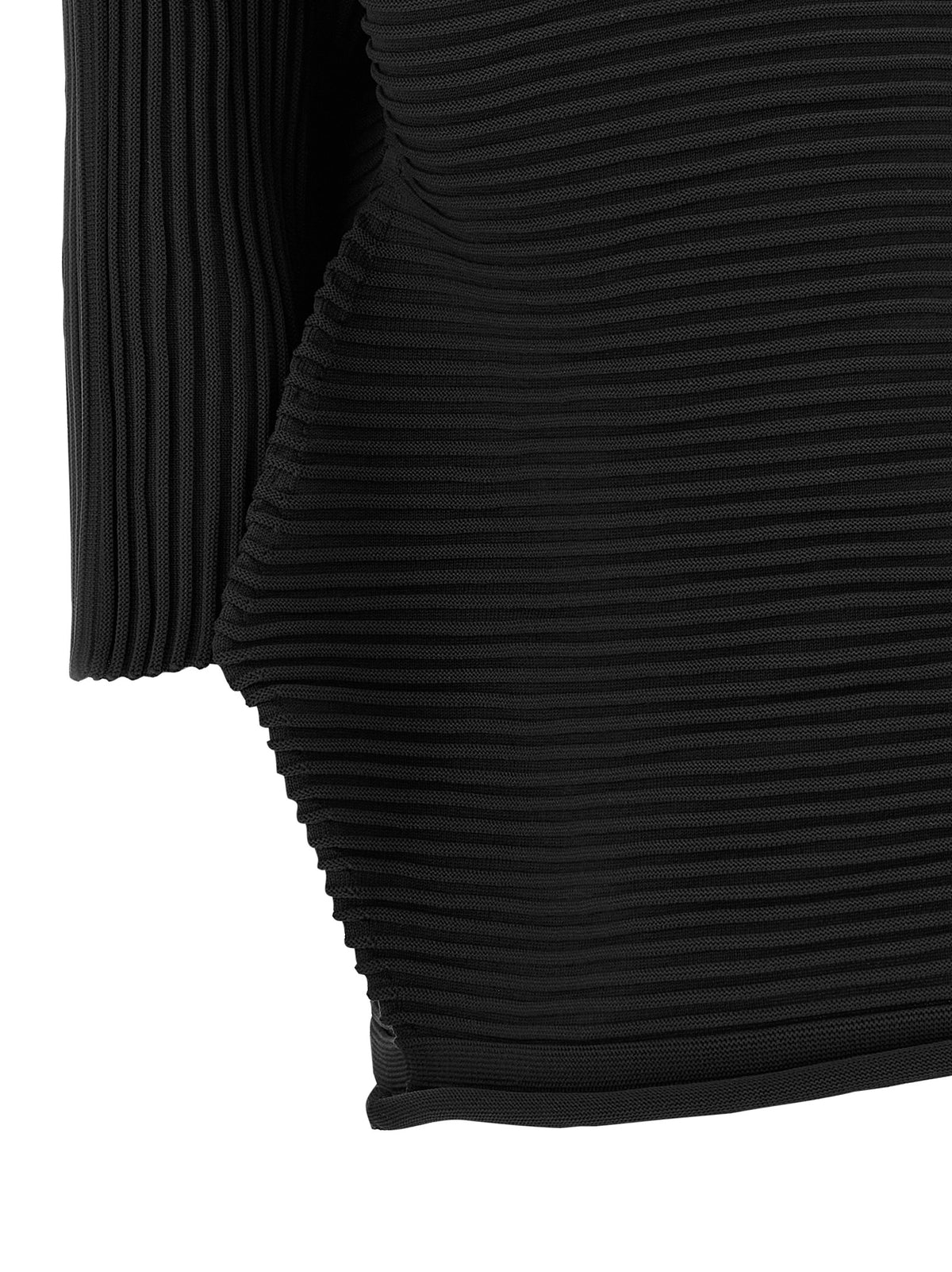 Pleats Please Issey Miyake 'Zig Zag Knit' Blouse