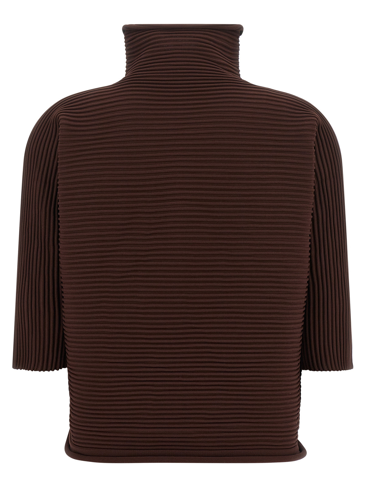 Pleats Please Issey Miyake 'Zig Zag Knit' Blouse